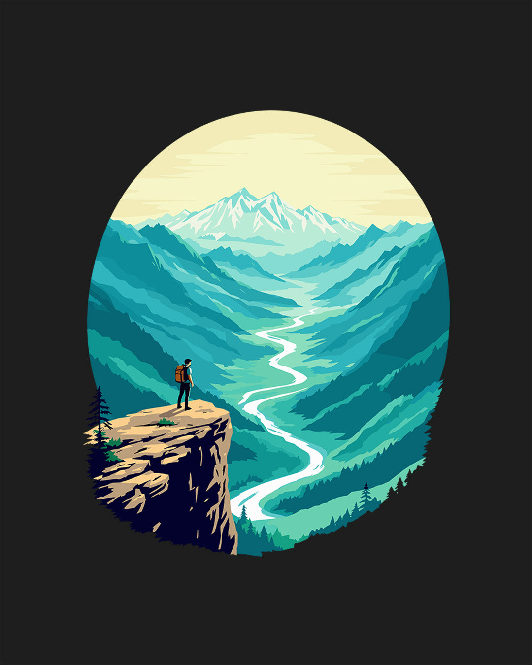 Beautiful Landscape - Man Shirt