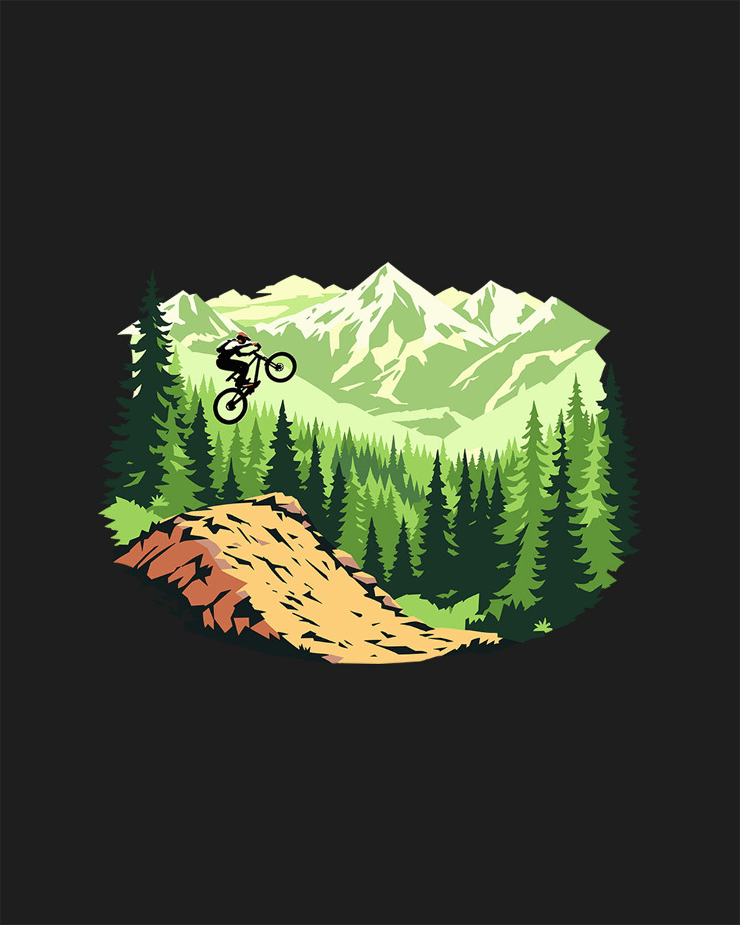 Mountainbike - Man Shirt