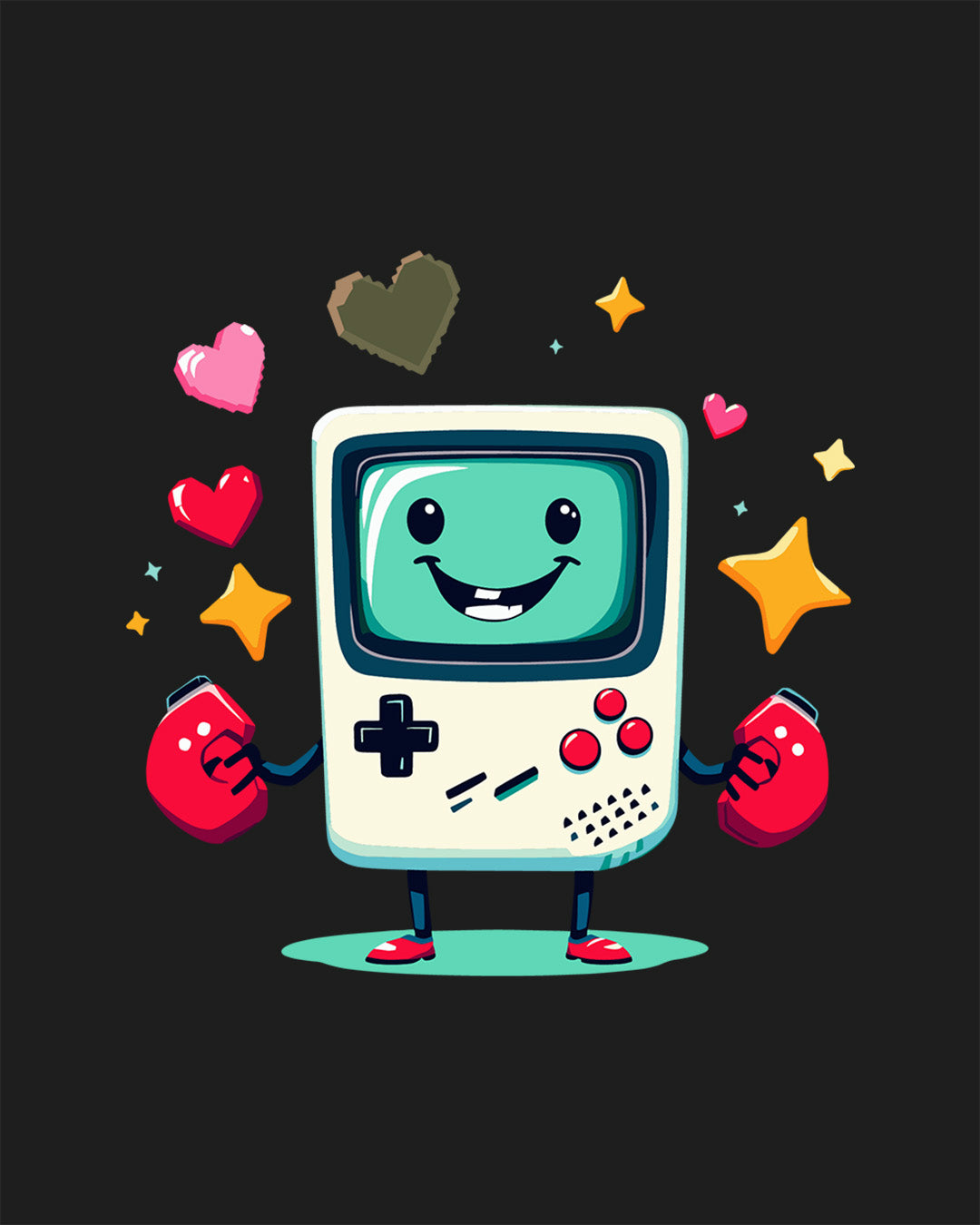 Happy Gameboy - Man Shirt