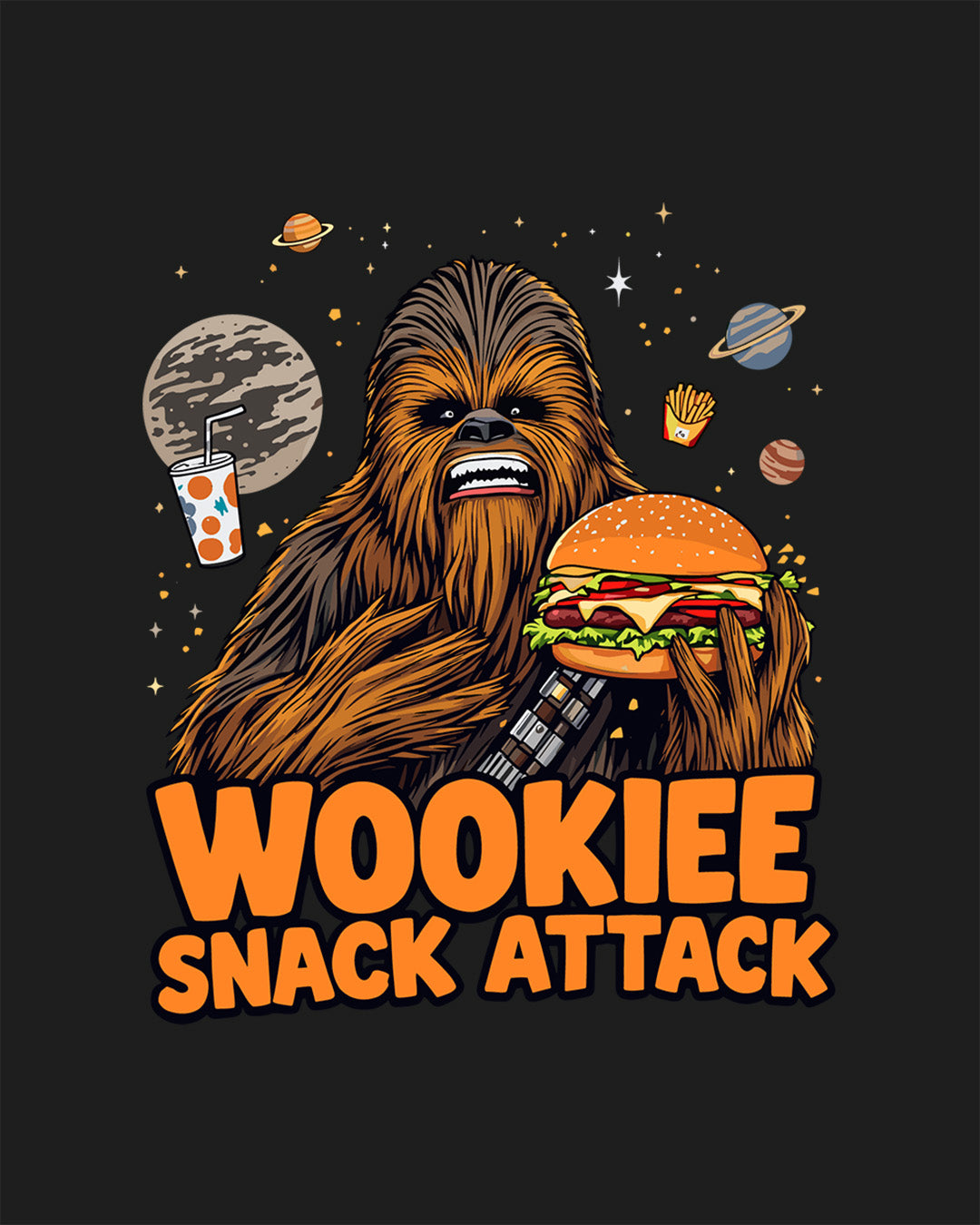 Wookie Snack Attack - Man Shirt
