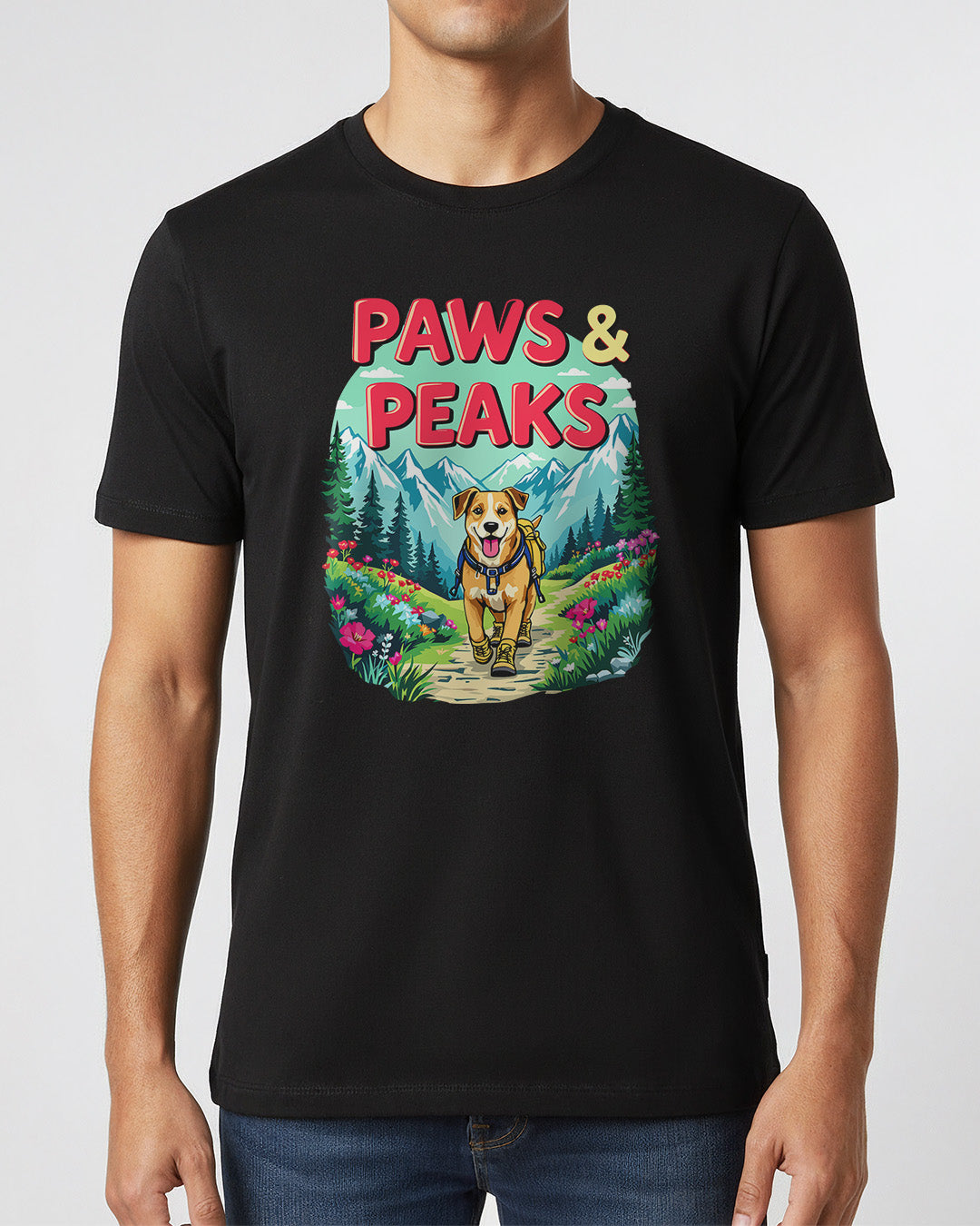 Paws and Peaks - Man Shirt