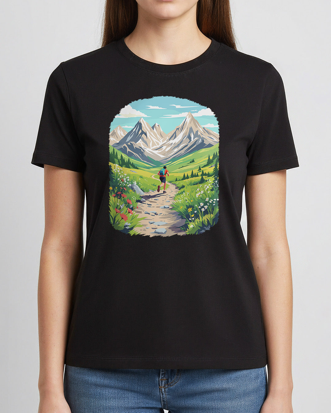 Beautiful Footpath - Woman Shirt