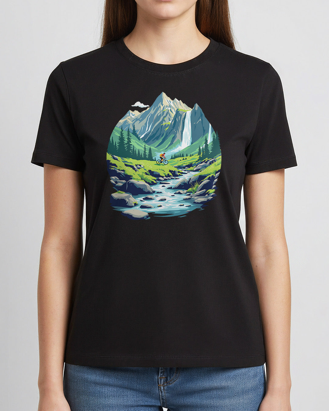 Mountain Bike Road - Woman Shirt