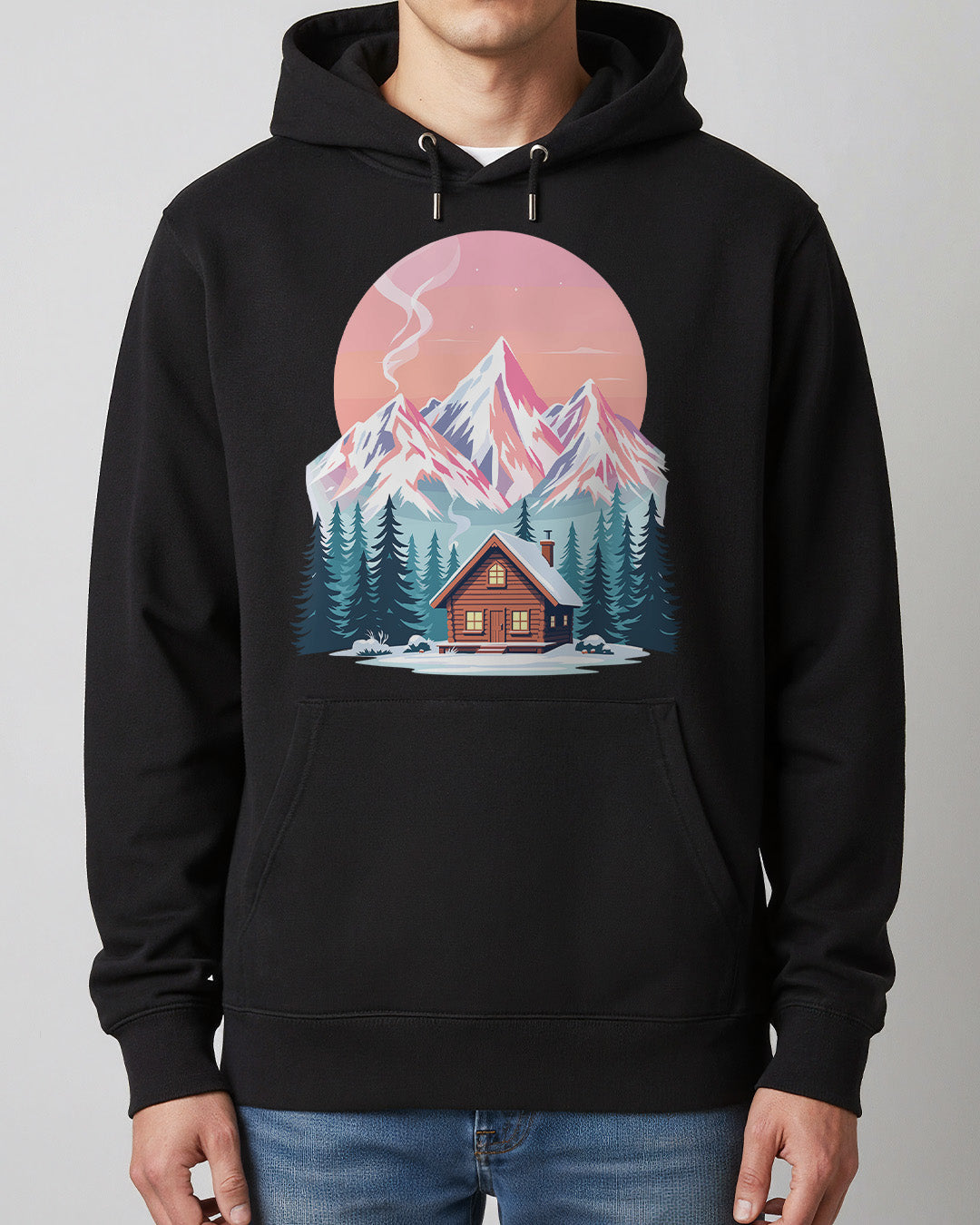 Winter Cabin - Hoodie