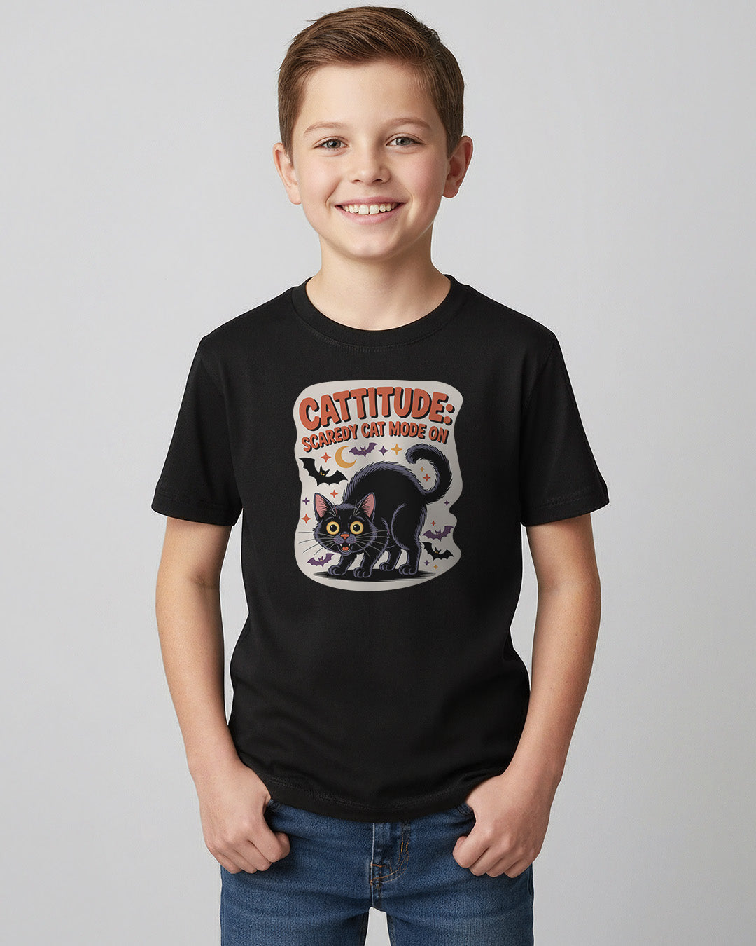 Scaredy Cat - Kids Shirt