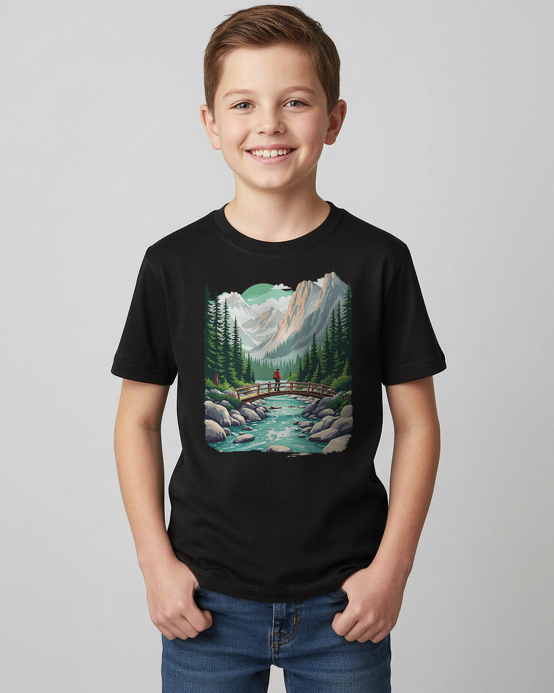 River Bridge - Kids Shirt