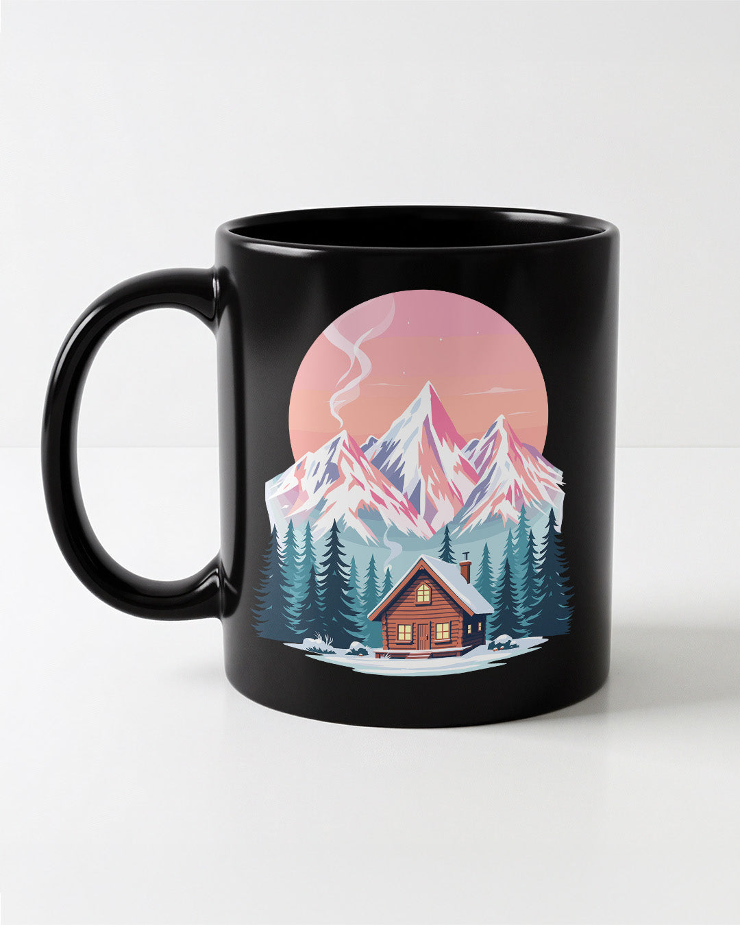 Winter Cabin - Mug