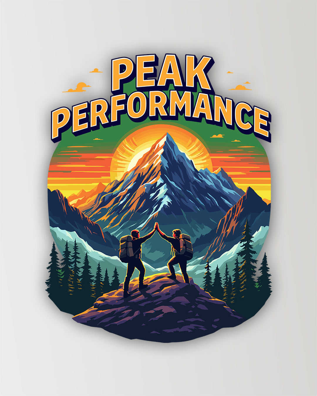 Peak Performance - Sticker