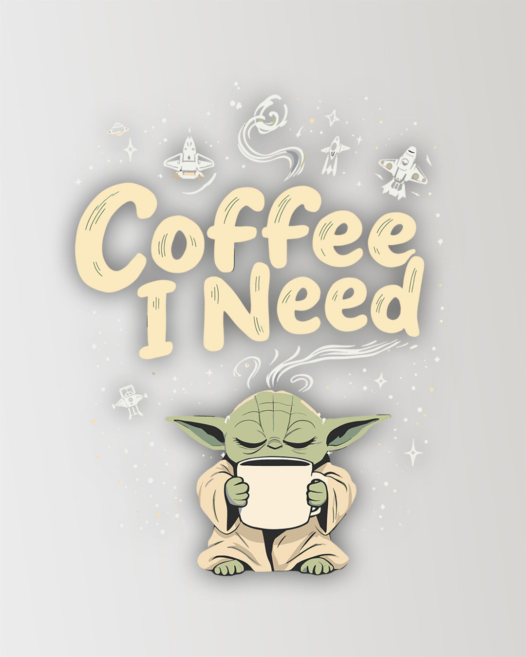 Coffee I Need - Sticker