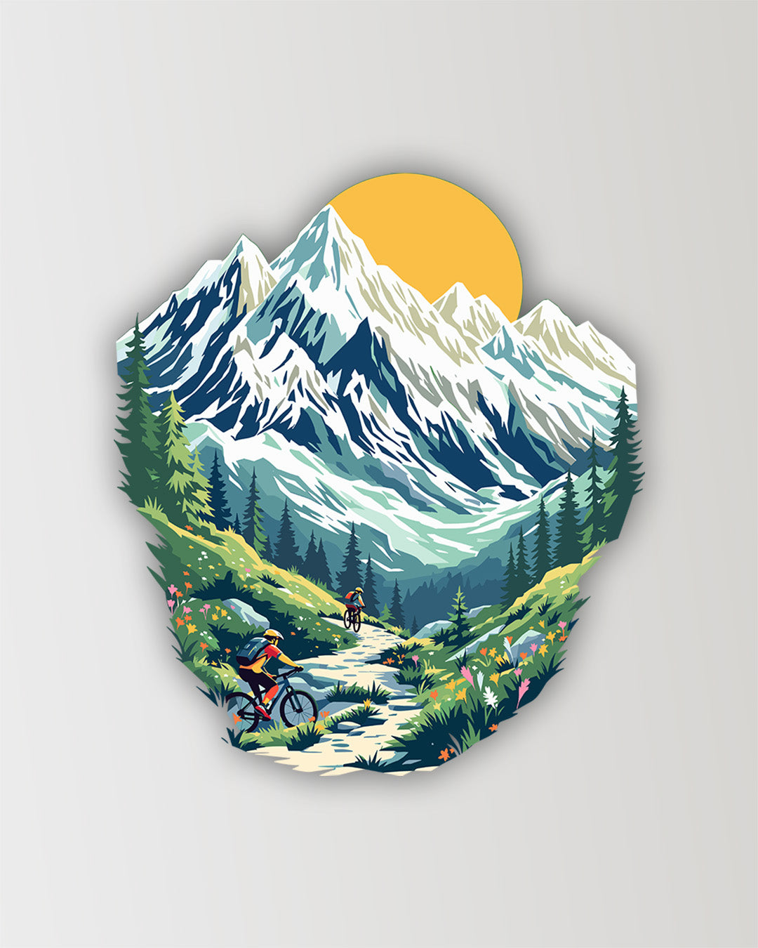Mountain Road - Sticker