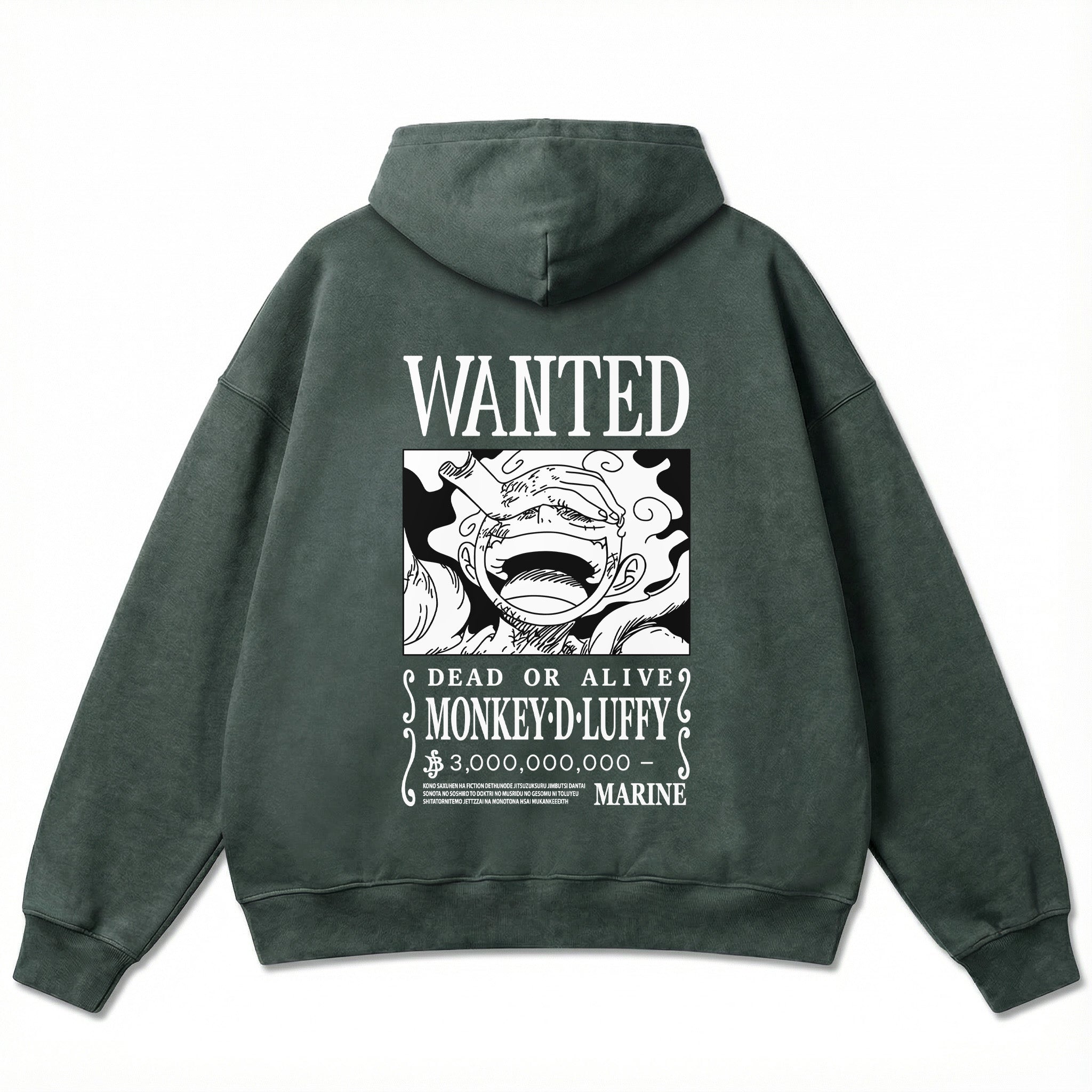 Oversize Hoodie - Luffy Wanted