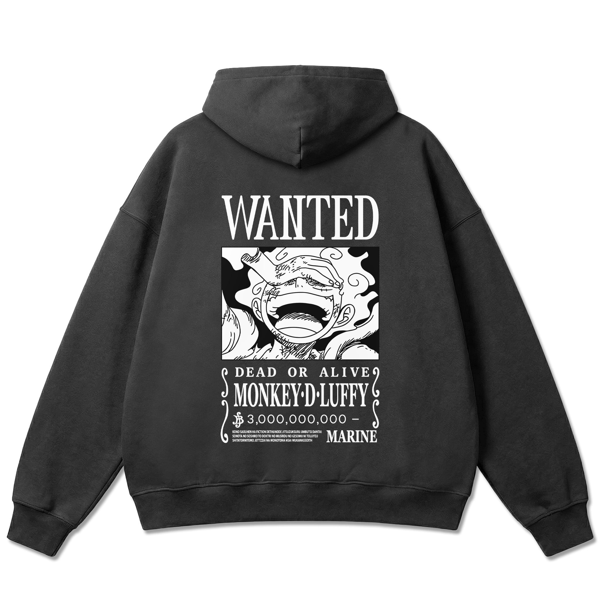 Oversize Hoodie - Luffy Wanted