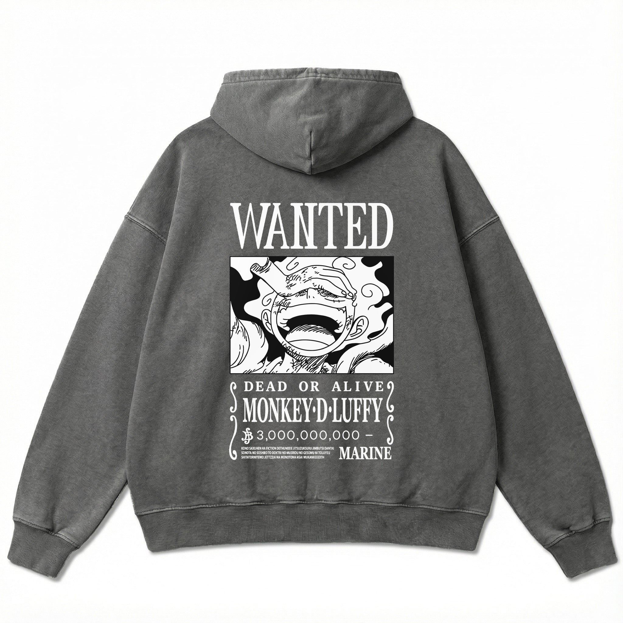 Oversize Hoodie - Luffy Wanted