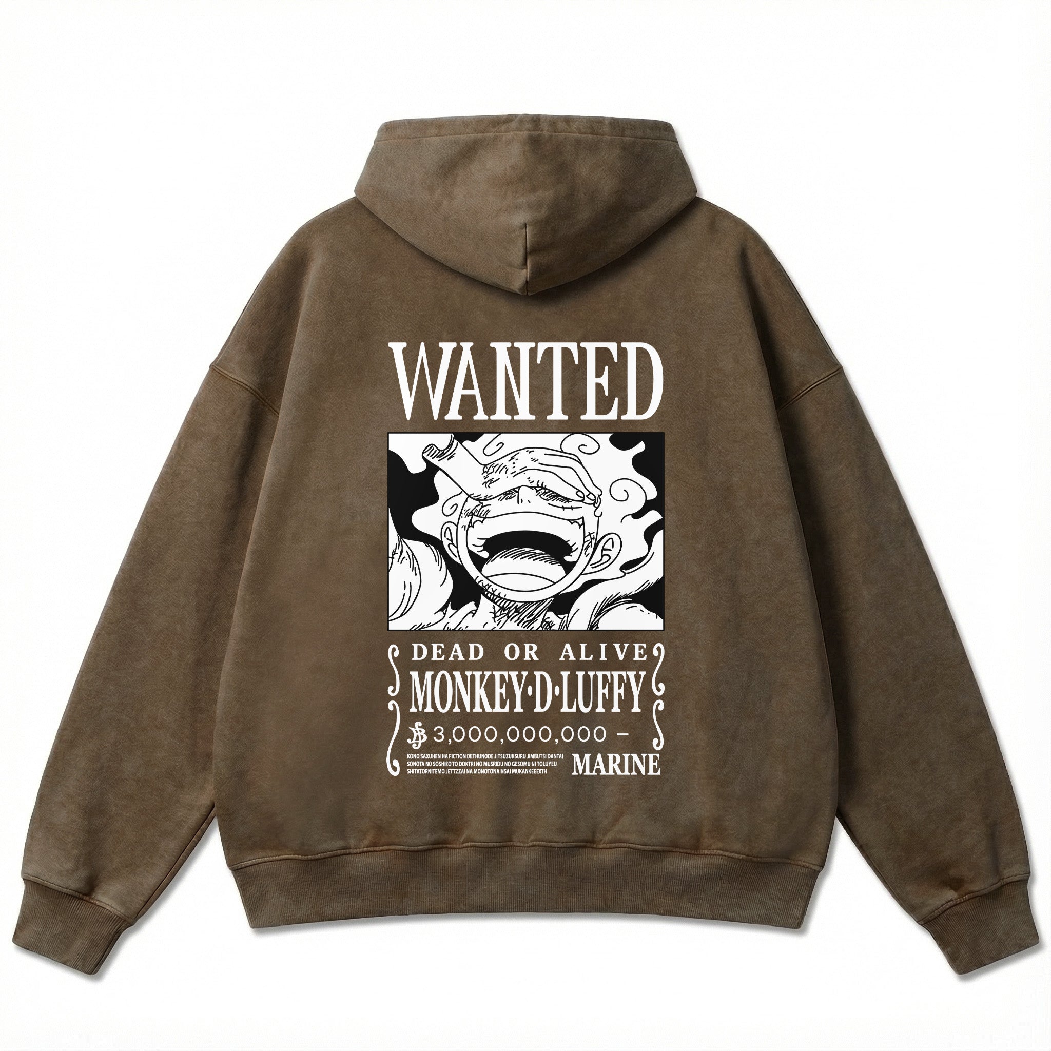 Oversize Hoodie - Luffy Wanted