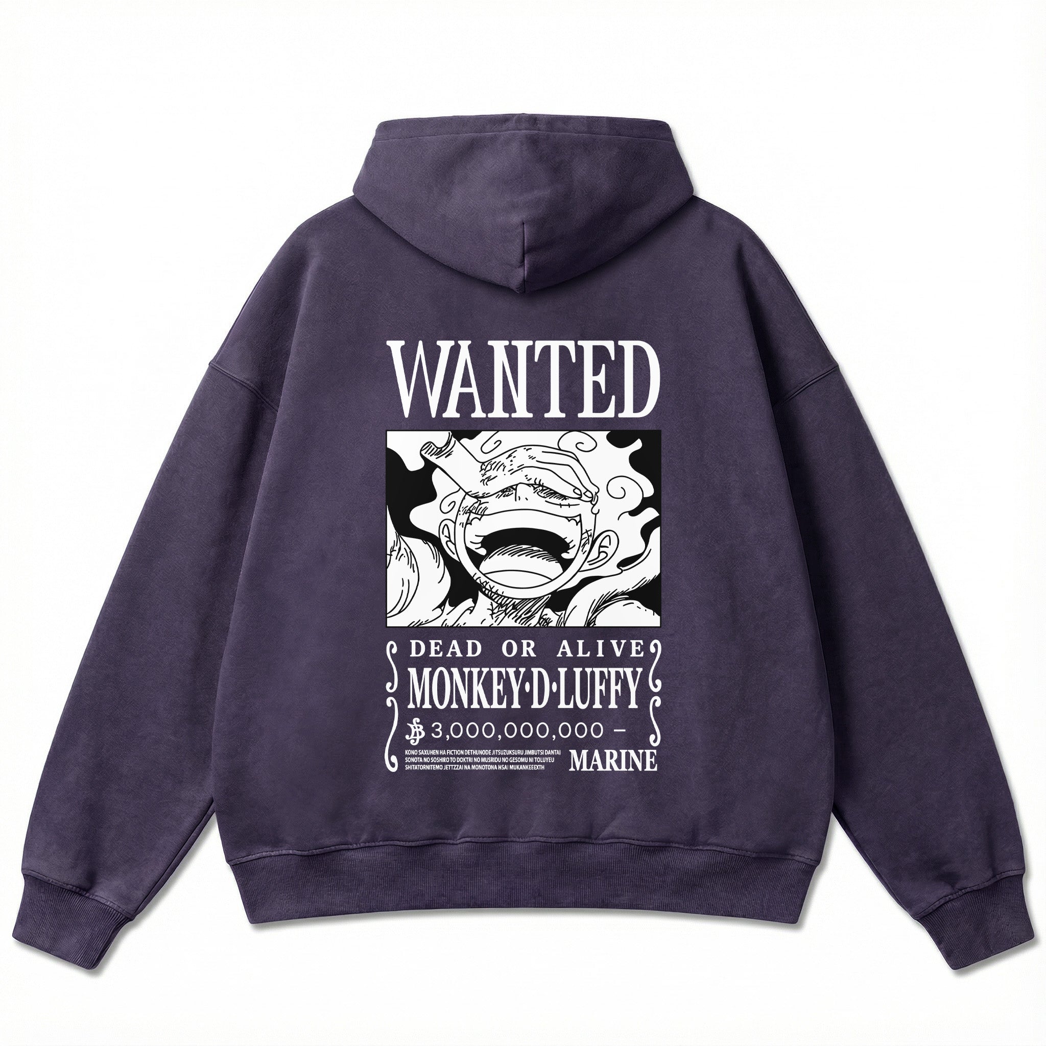 Oversize Hoodie - Luffy Wanted