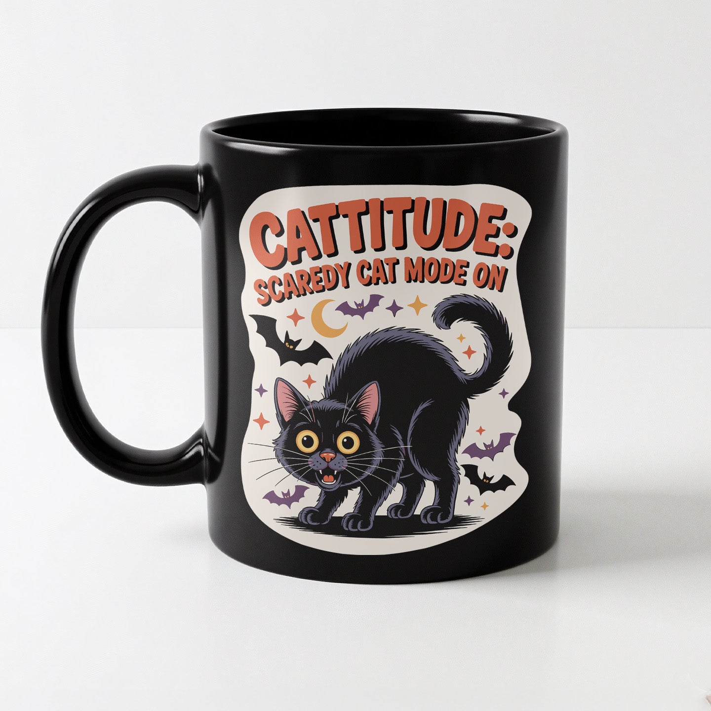 Scaredy Cat - Mug