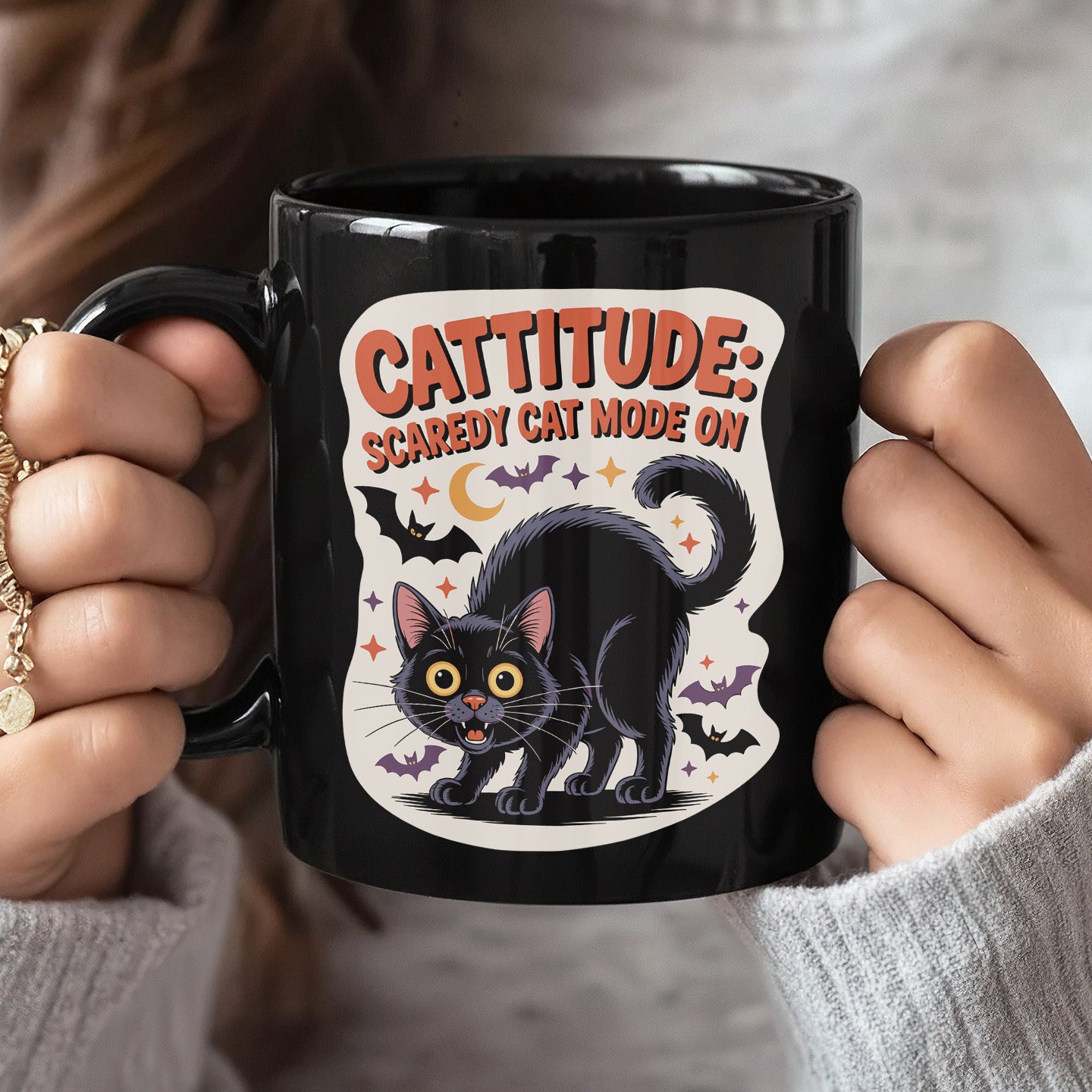 Scaredy Cat - Mug