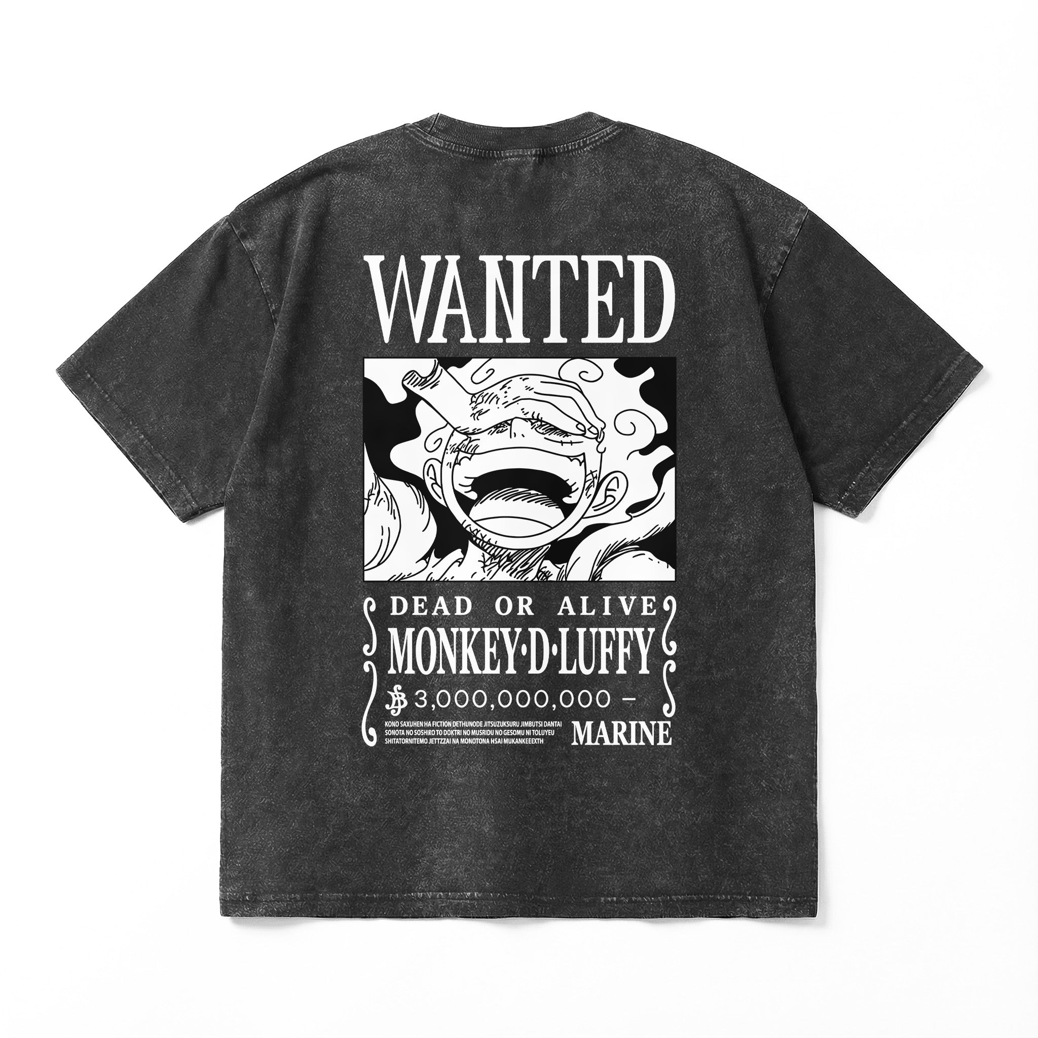 Oversize Shirt - Luffy Wanted