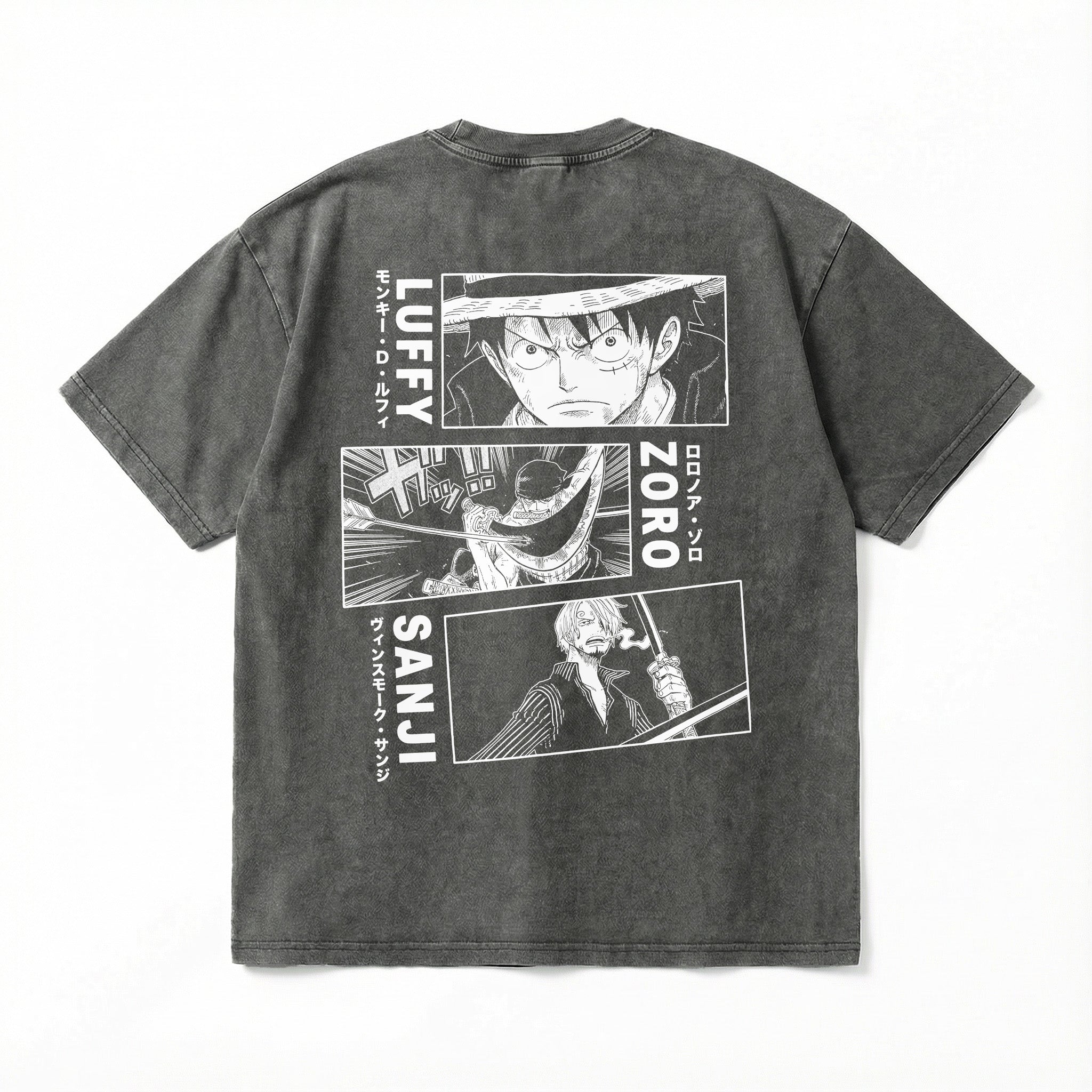 Oversize Shirt - Luffy Zoro Sanji