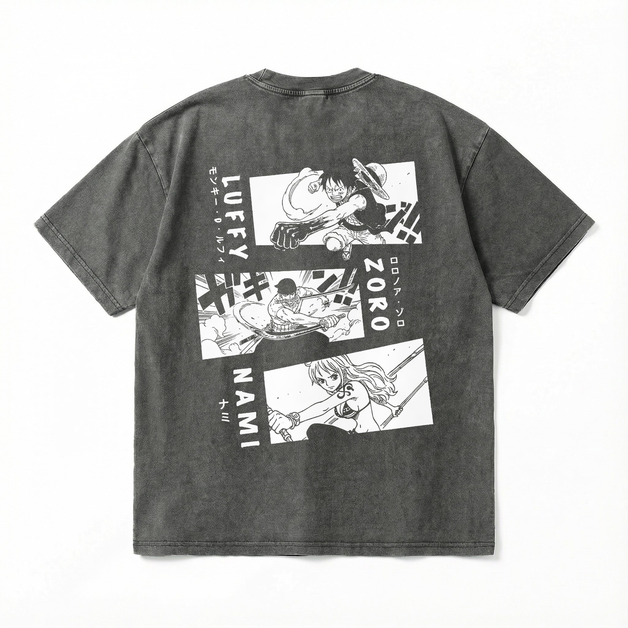 Oversize Shirt - Luffy Zoro Nami
