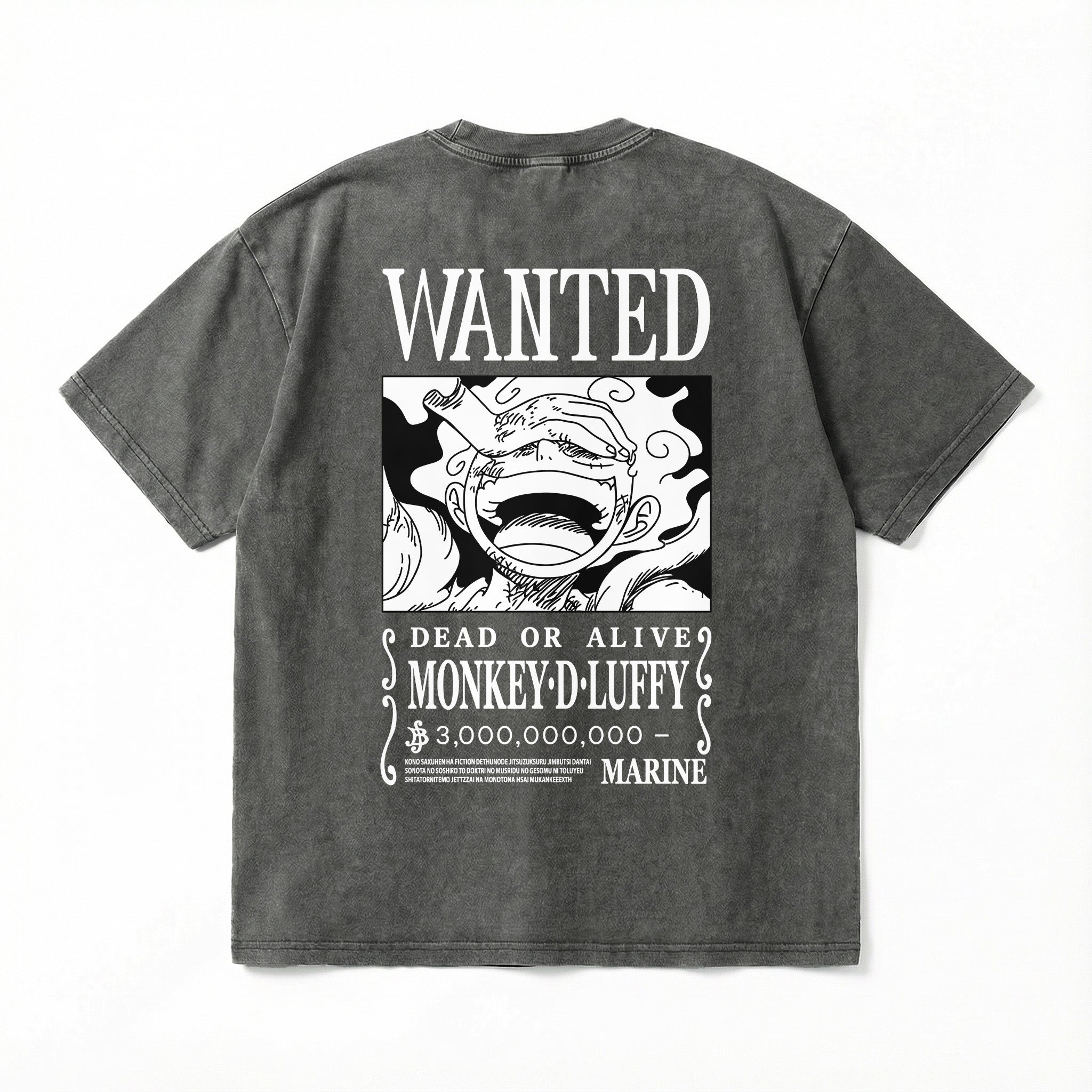 Oversize Shirt - Luffy Wanted