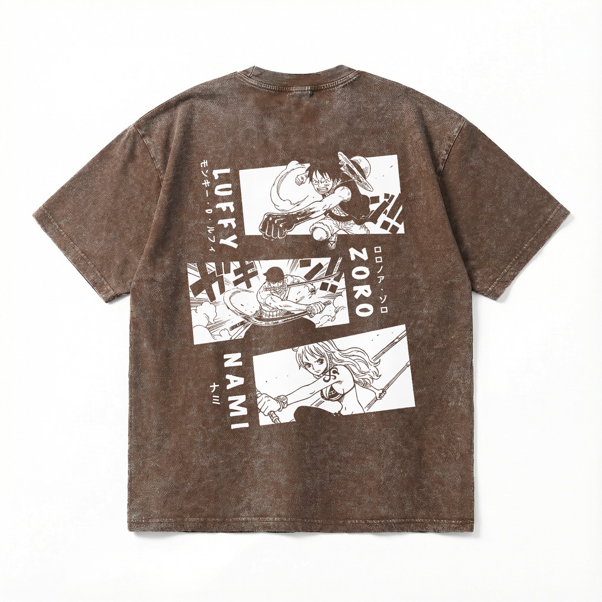 Oversize Shirt - Luffy Zoro Nami