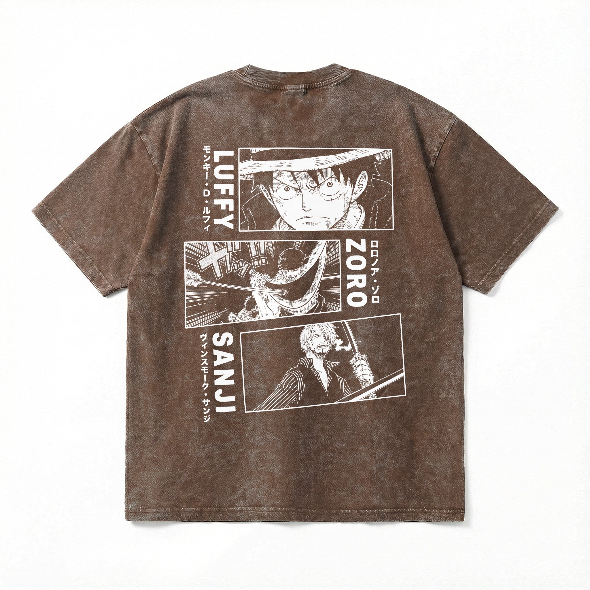 Oversize Shirt - Luffy Zoro Sanji