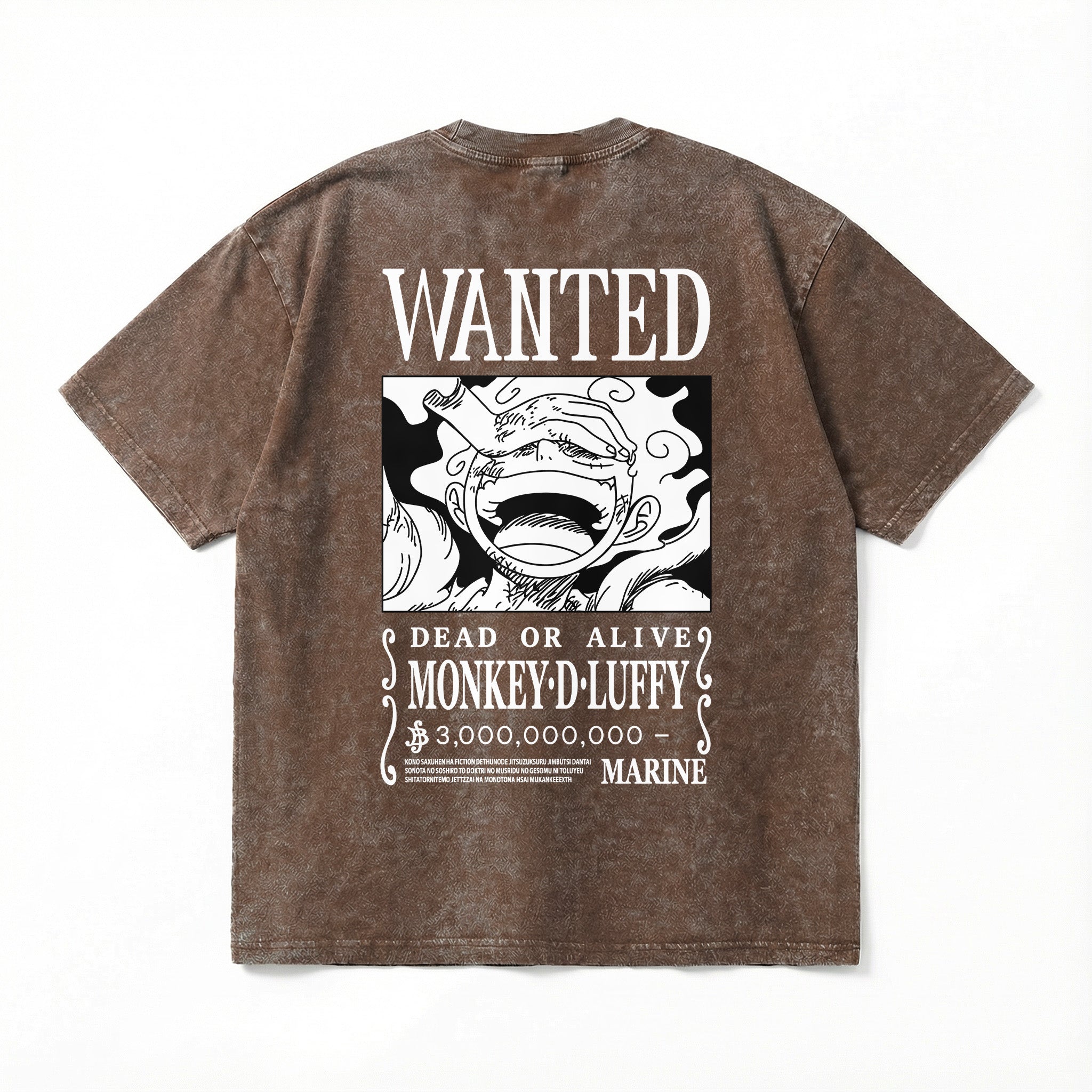 Oversize Shirt - Luffy Wanted