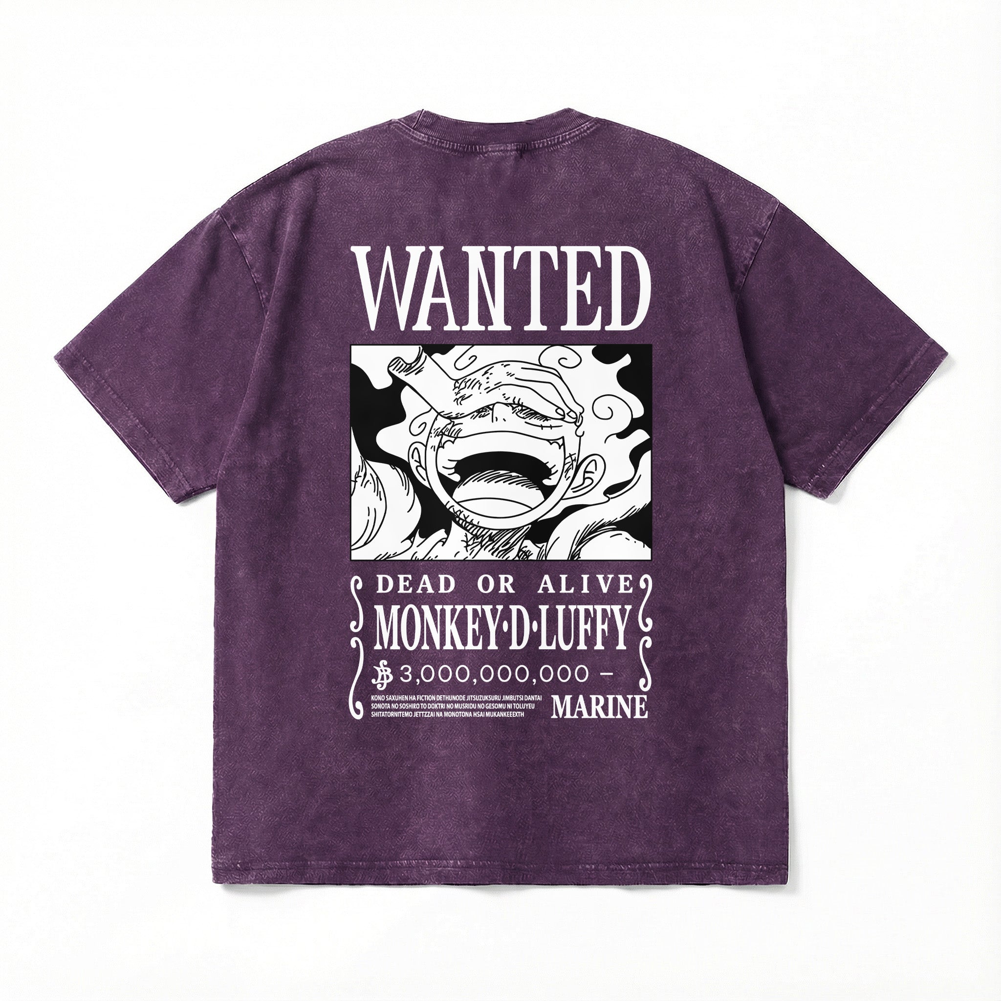 Oversize Shirt - Luffy Wanted