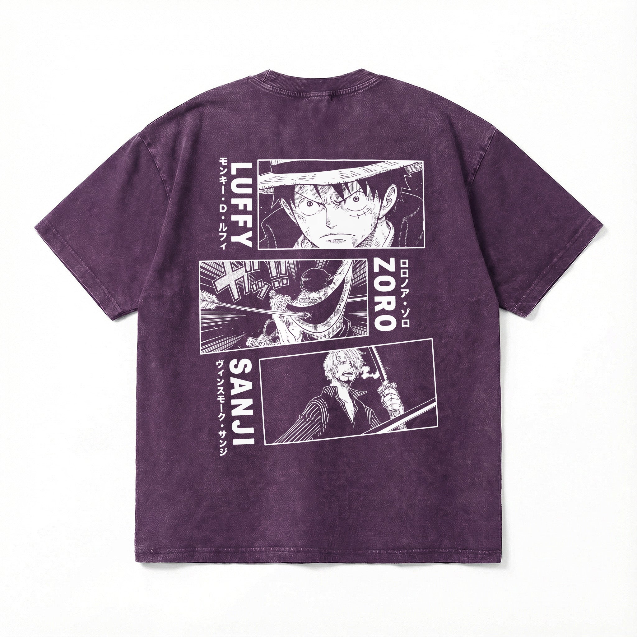 Oversize Shirt - Luffy Zoro Sanji