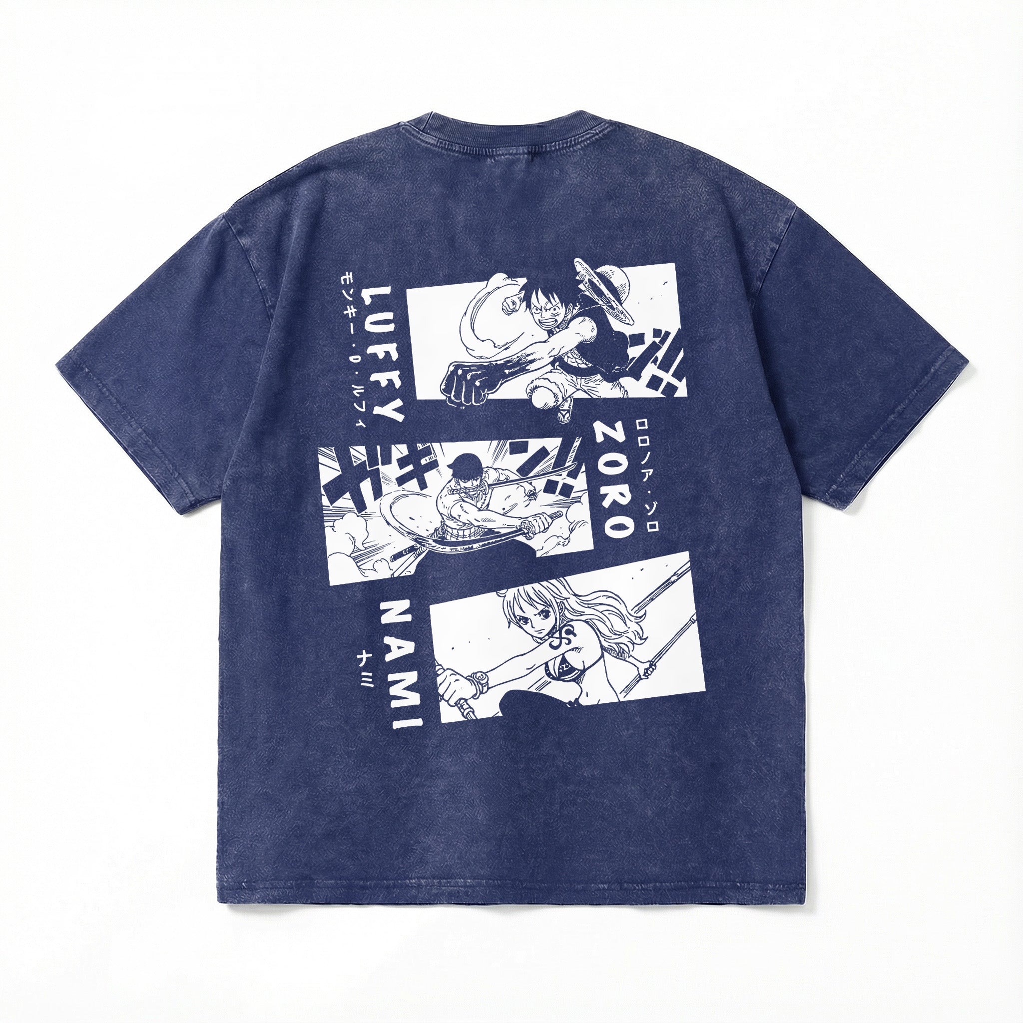 Oversize Shirt - Luffy Zoro Nami