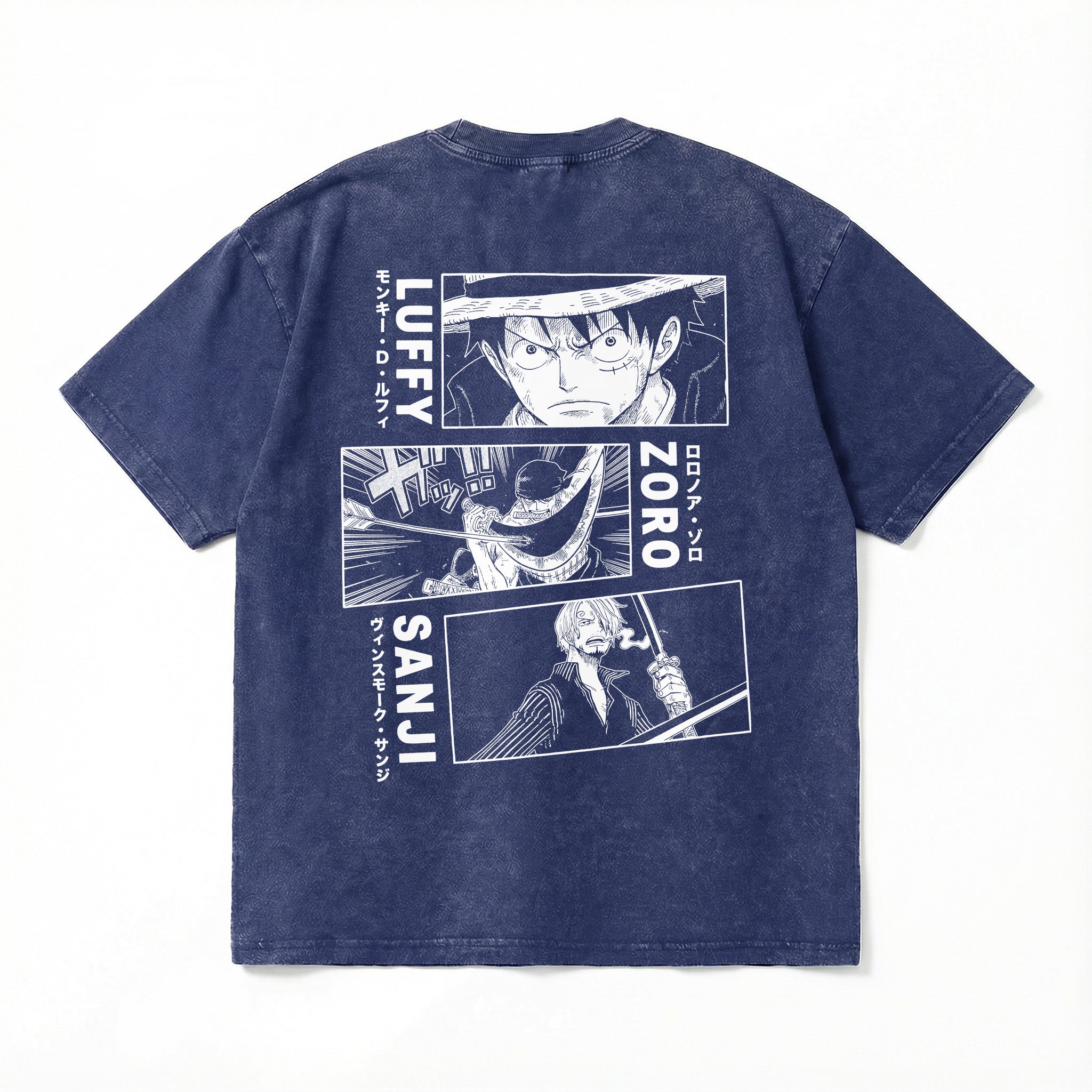 Oversize Shirt - Luffy Zoro Sanji