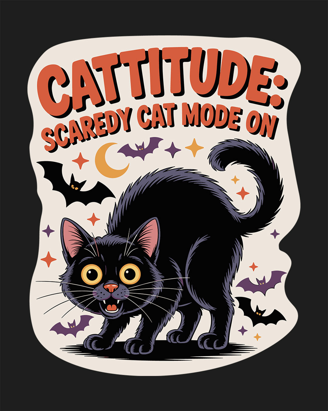 Scaredy Cat - Man Shirt