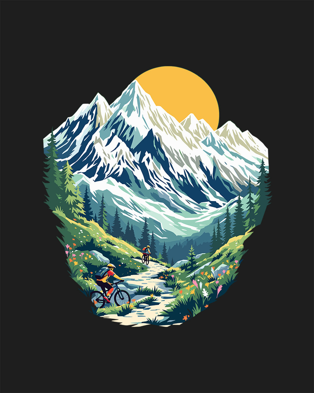 Mountain Road - Man Shirt