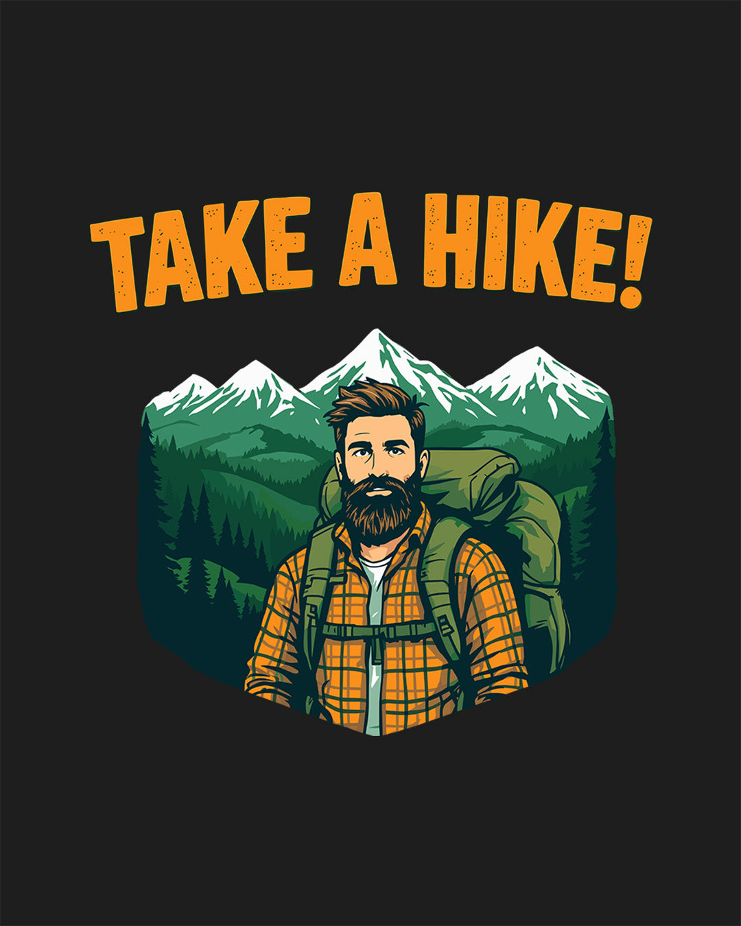 Take a Hike - Man Shirt