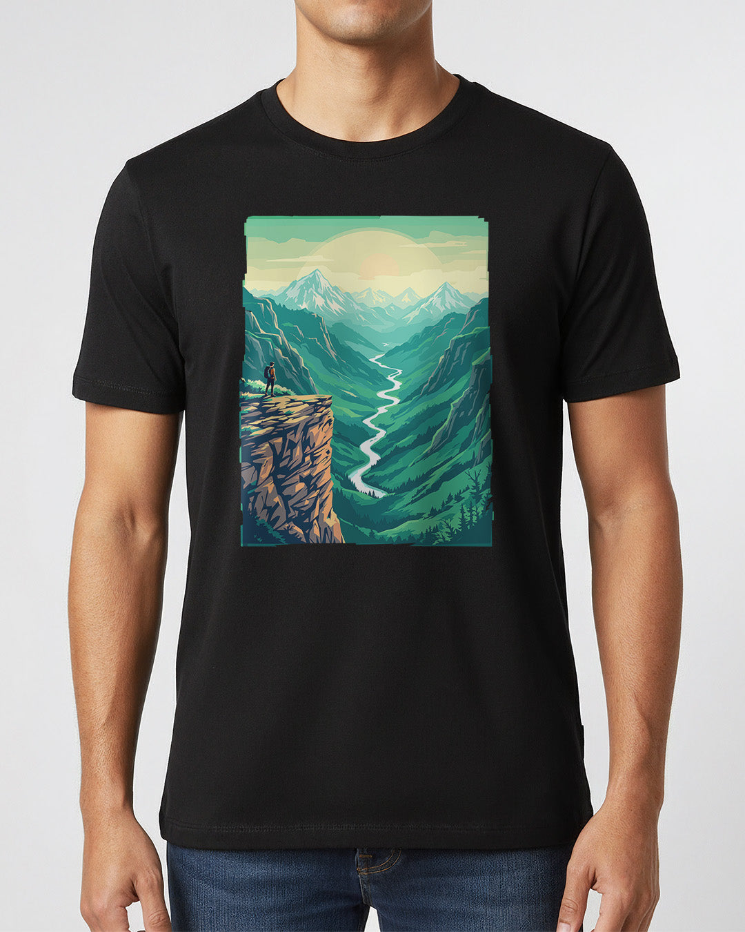 Mountain View - Man Shirt
