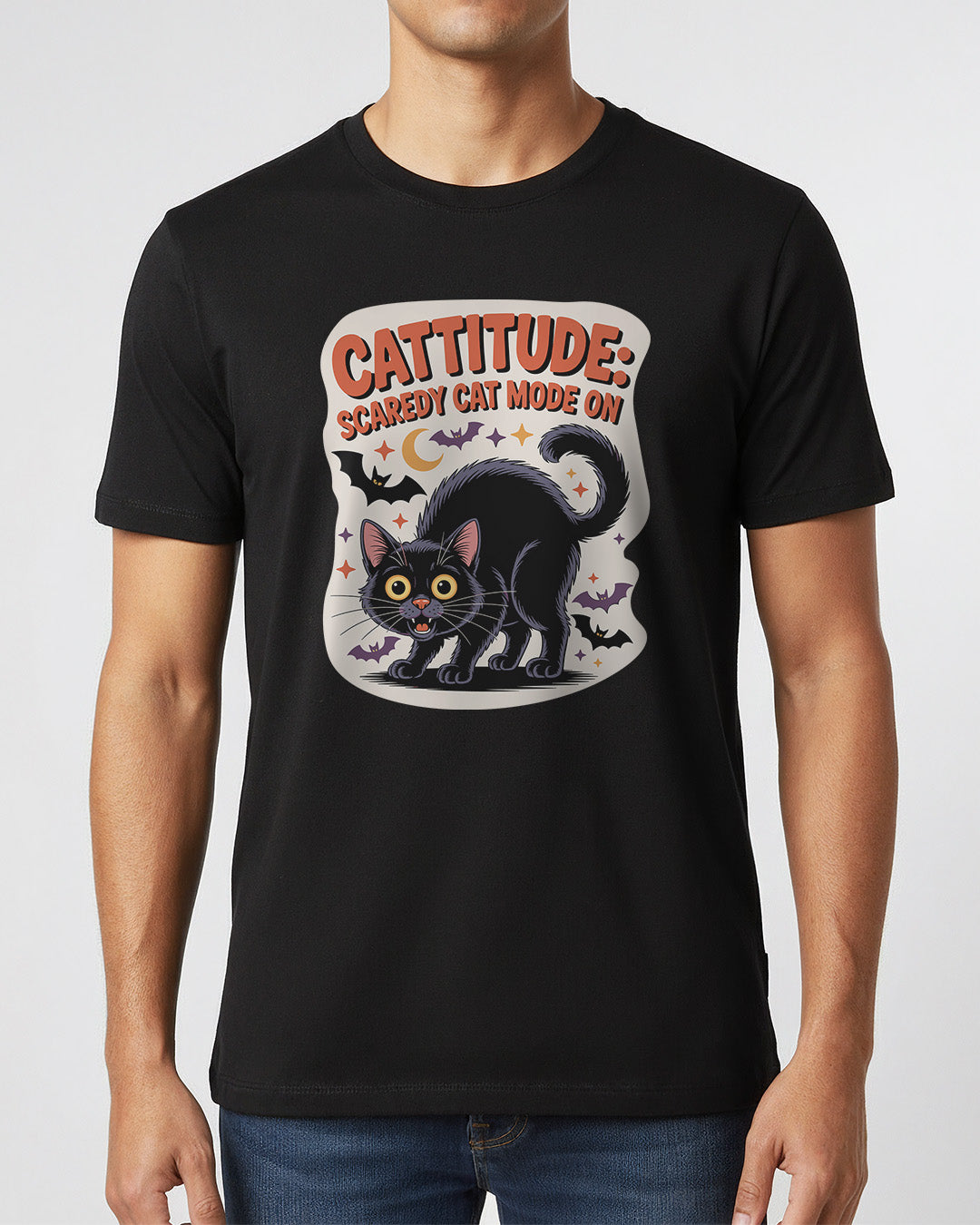 Scaredy Cat - Man Shirt