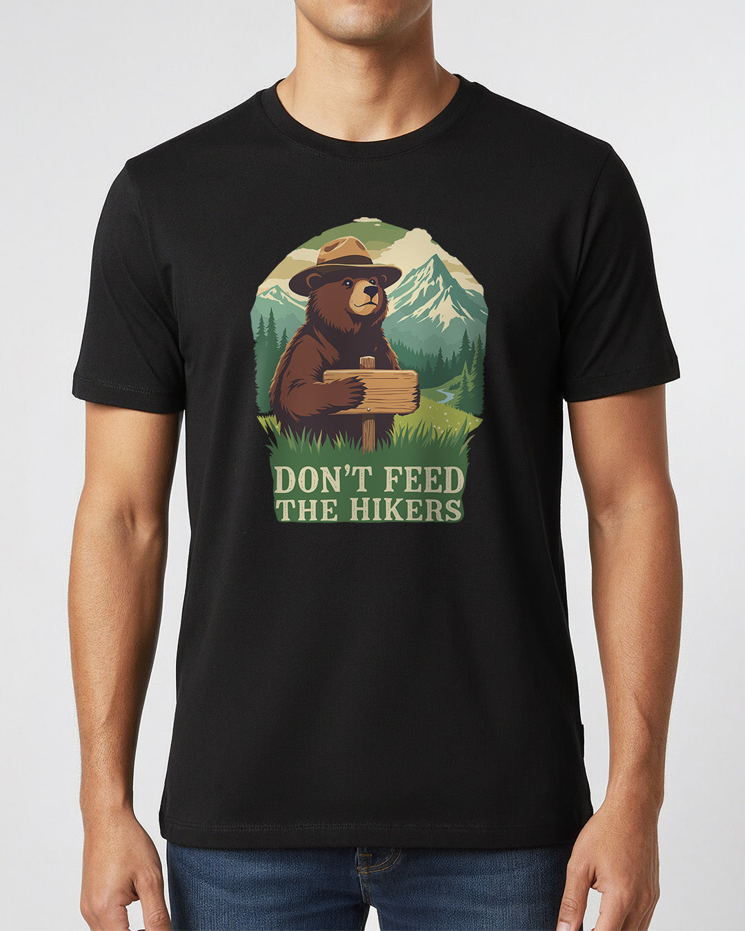 Dont Feed the Hikers - Man Shirt