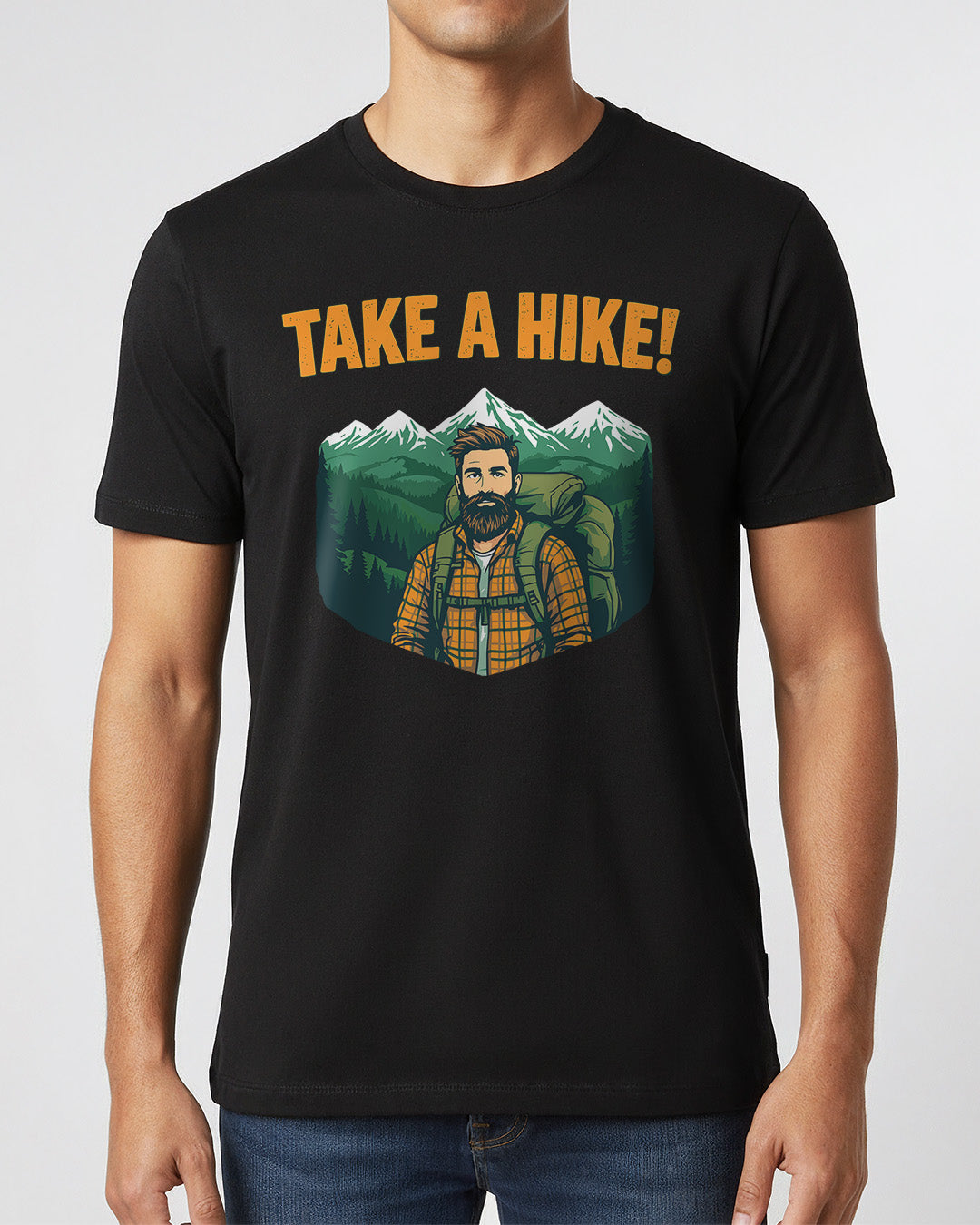 Take a Hike - Man Shirt