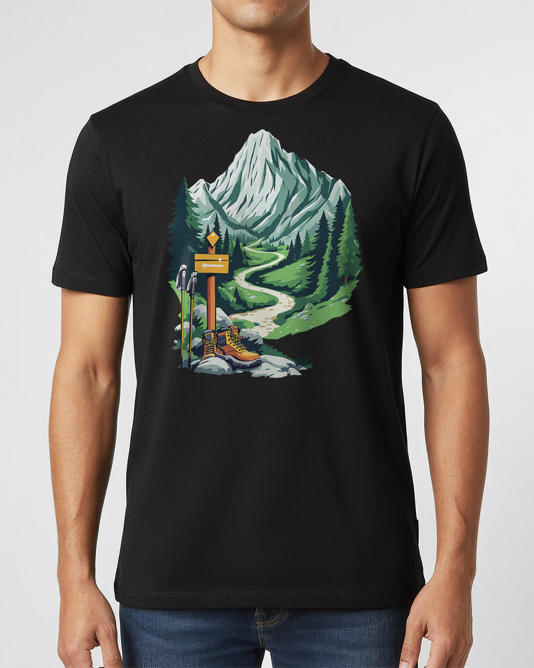 Wandering Footpath - Man Shirt