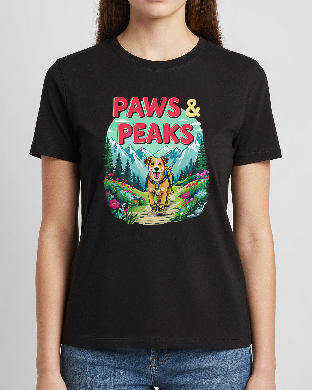 Paws and Peaks - Woman Shirt