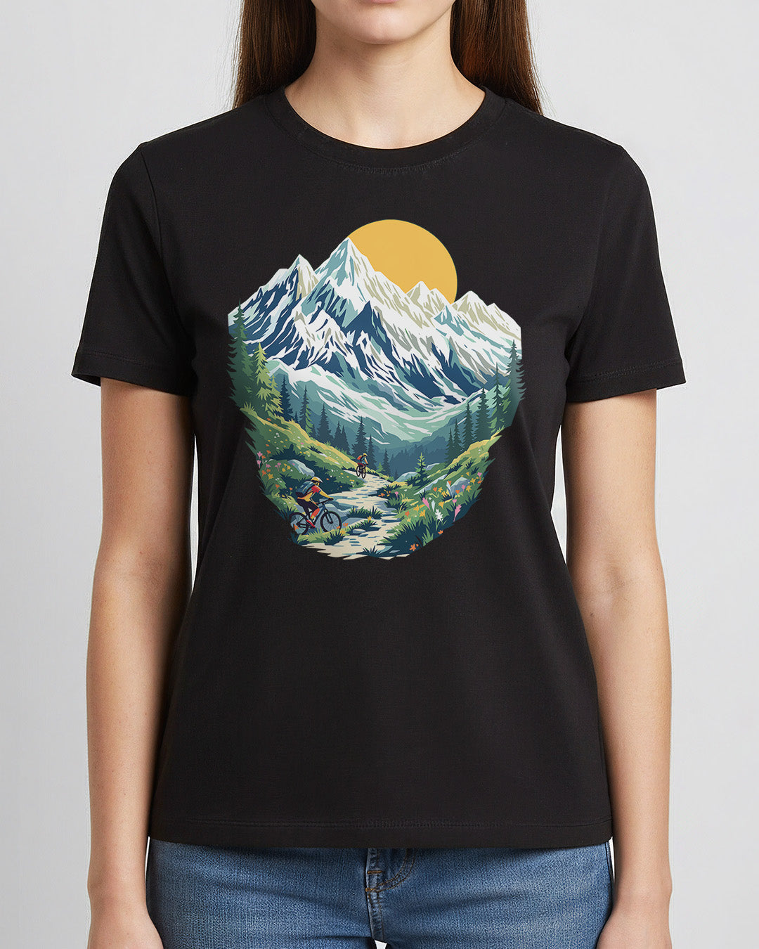 Mountain Road - Woman Shirt