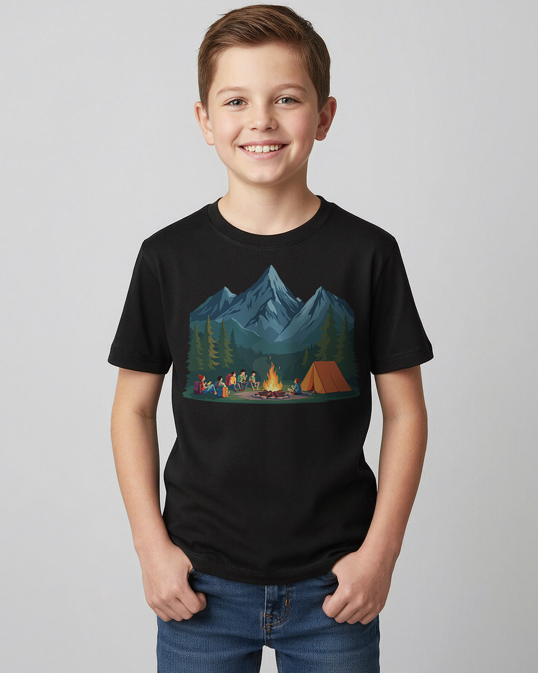 Chill Campfire - Kids Shirt