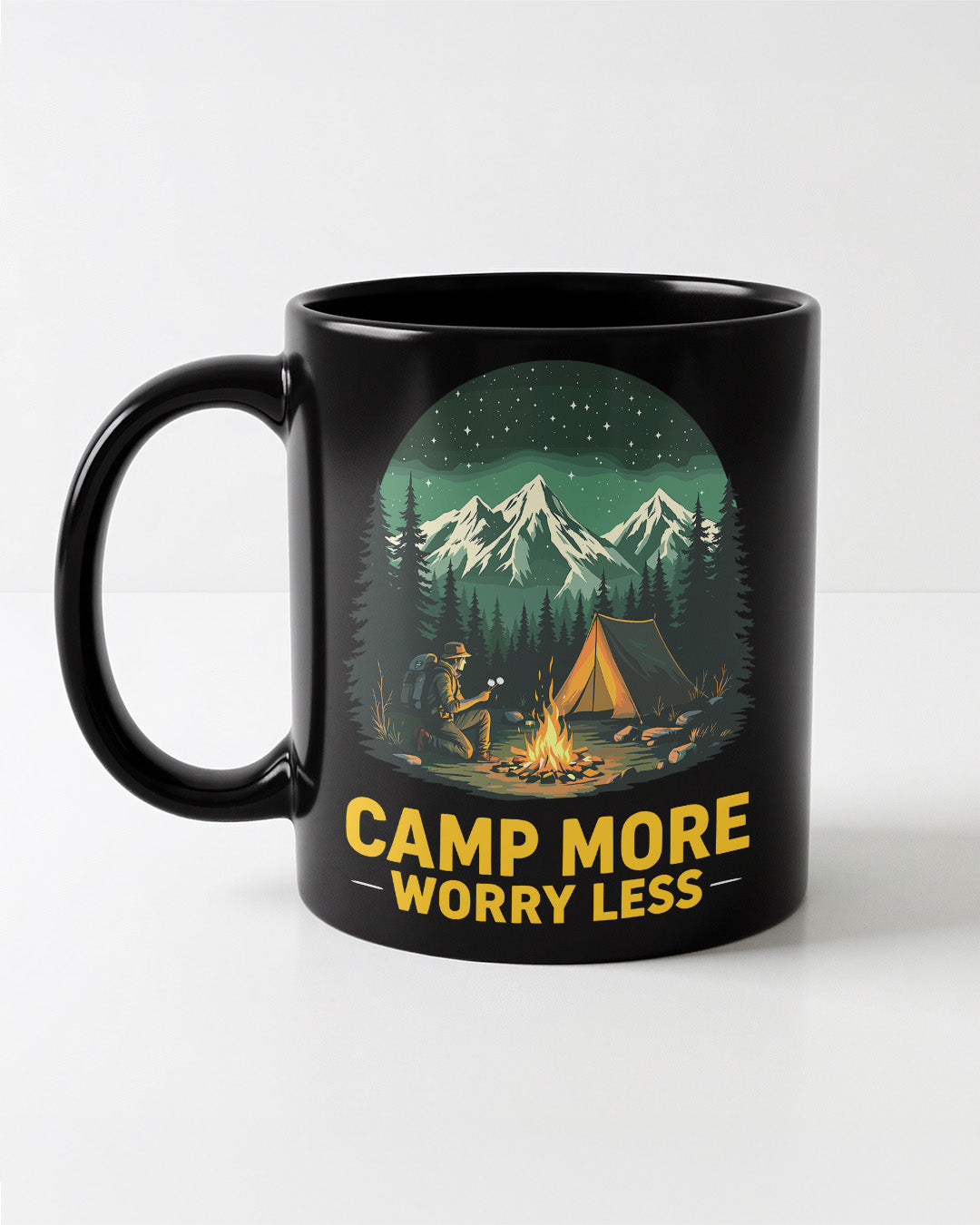 Camp More Worry Less - Mug
