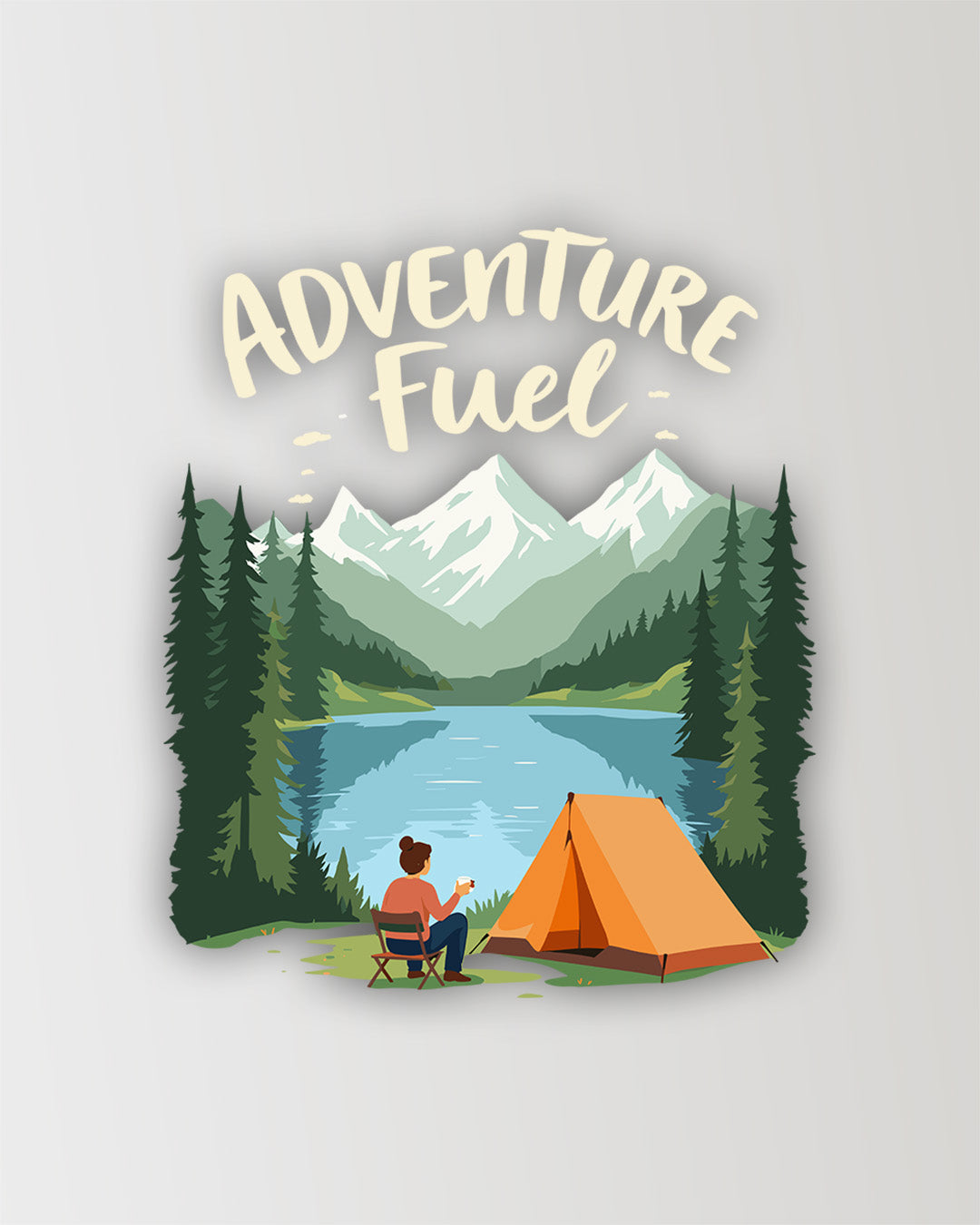 Adventure Fueled - Sticker