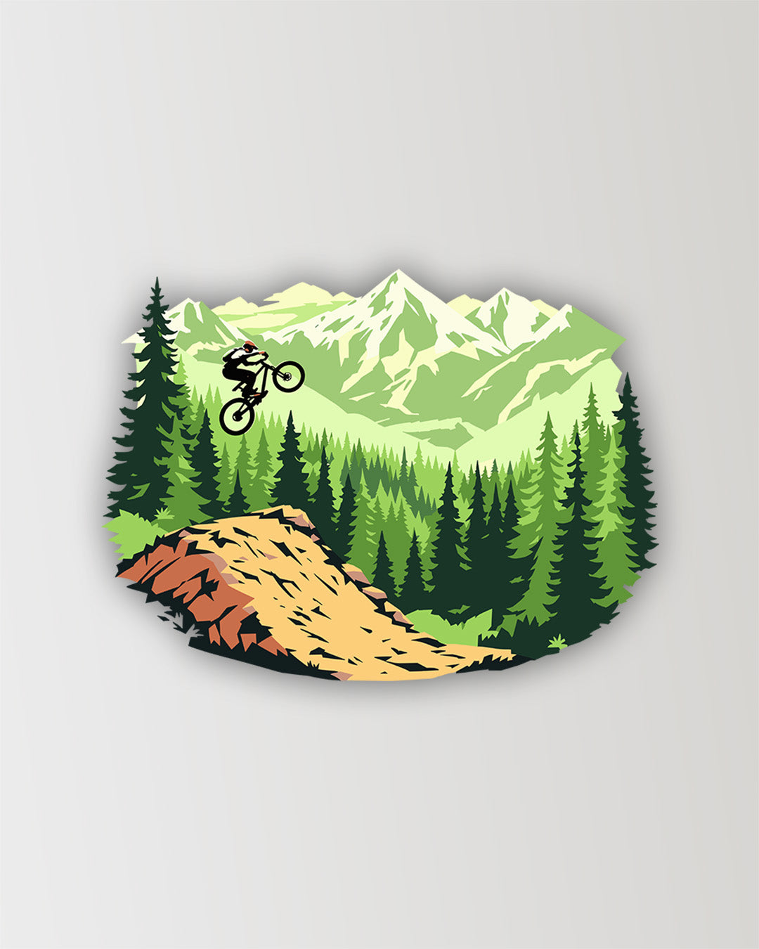 Mountainbike - Sticker