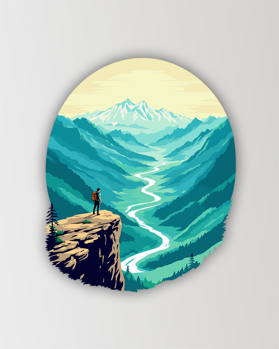 Beautiful Landscape - Sticker