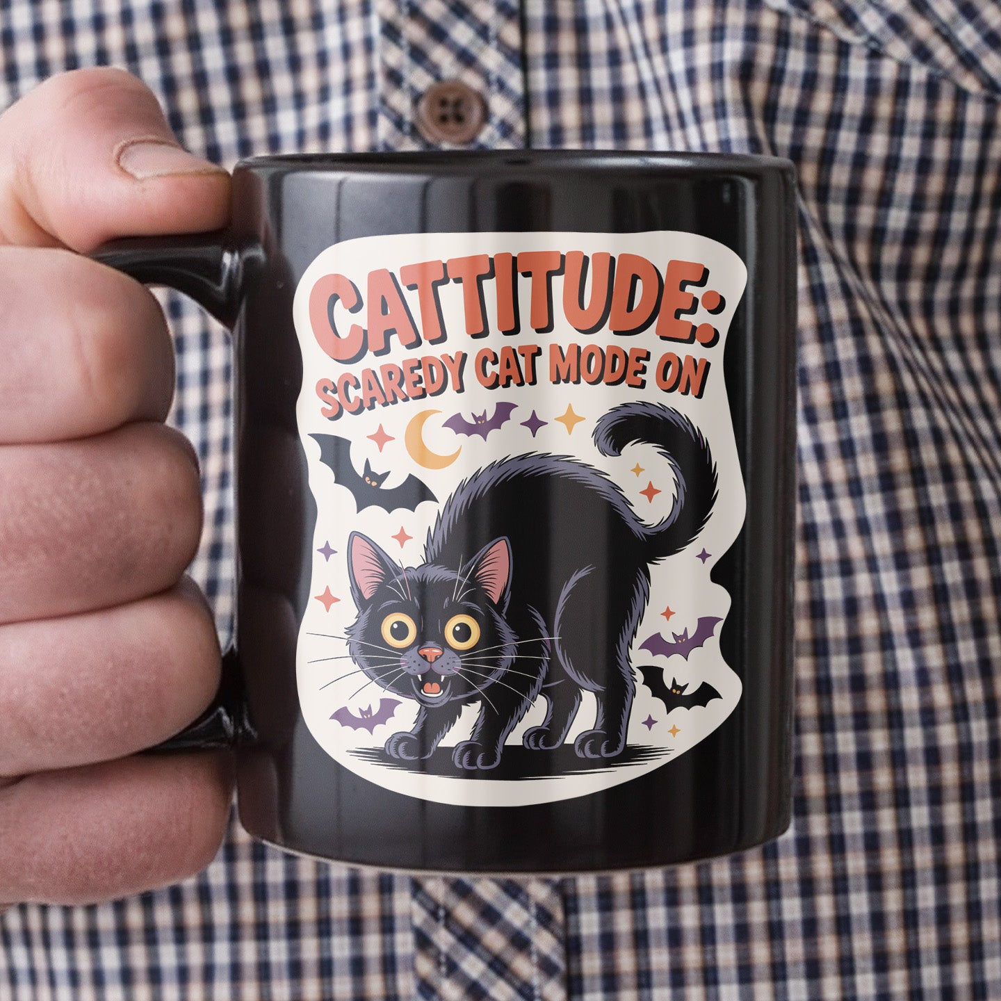 Scaredy Cat - Mug