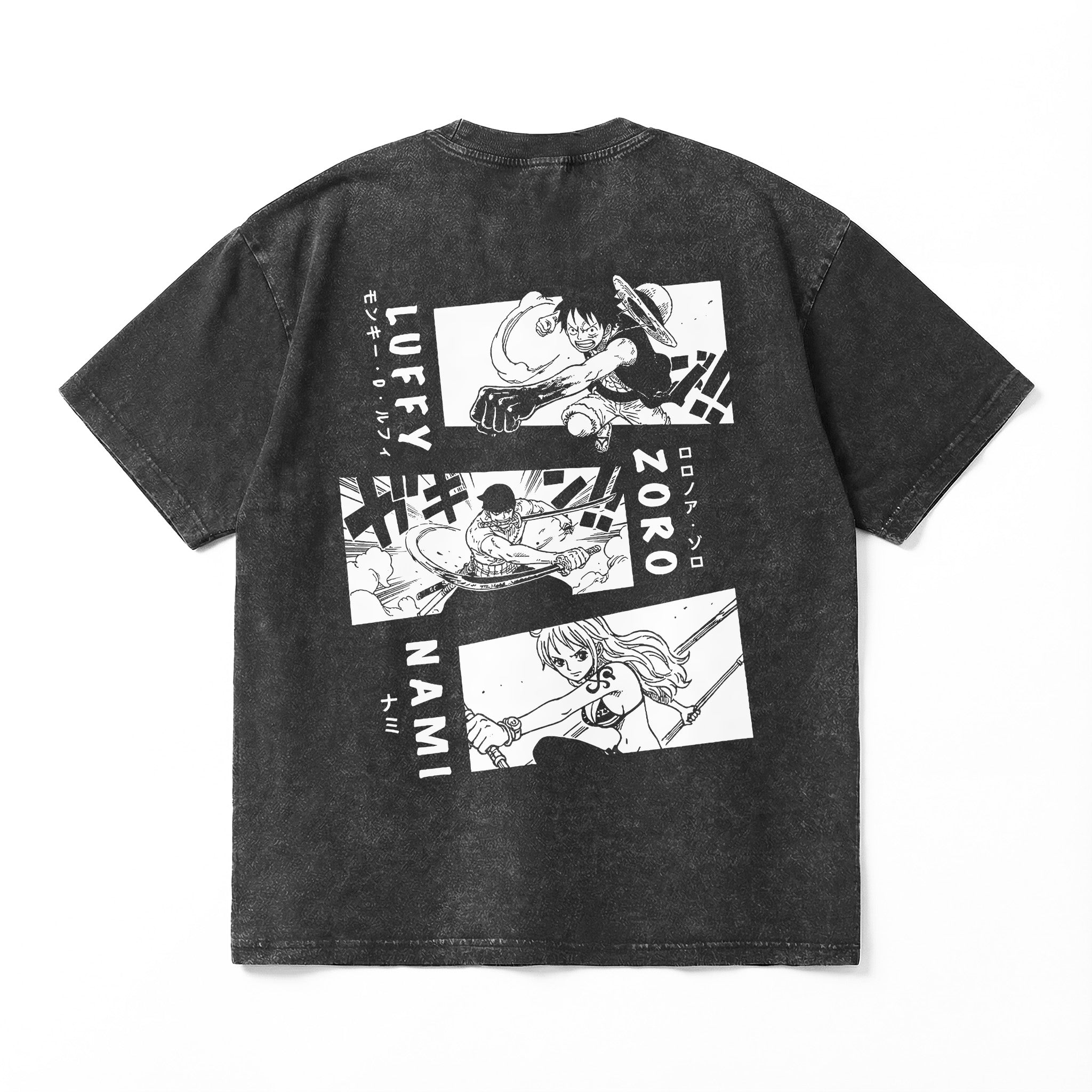 Oversize Shirt - Luffy Zoro Nami