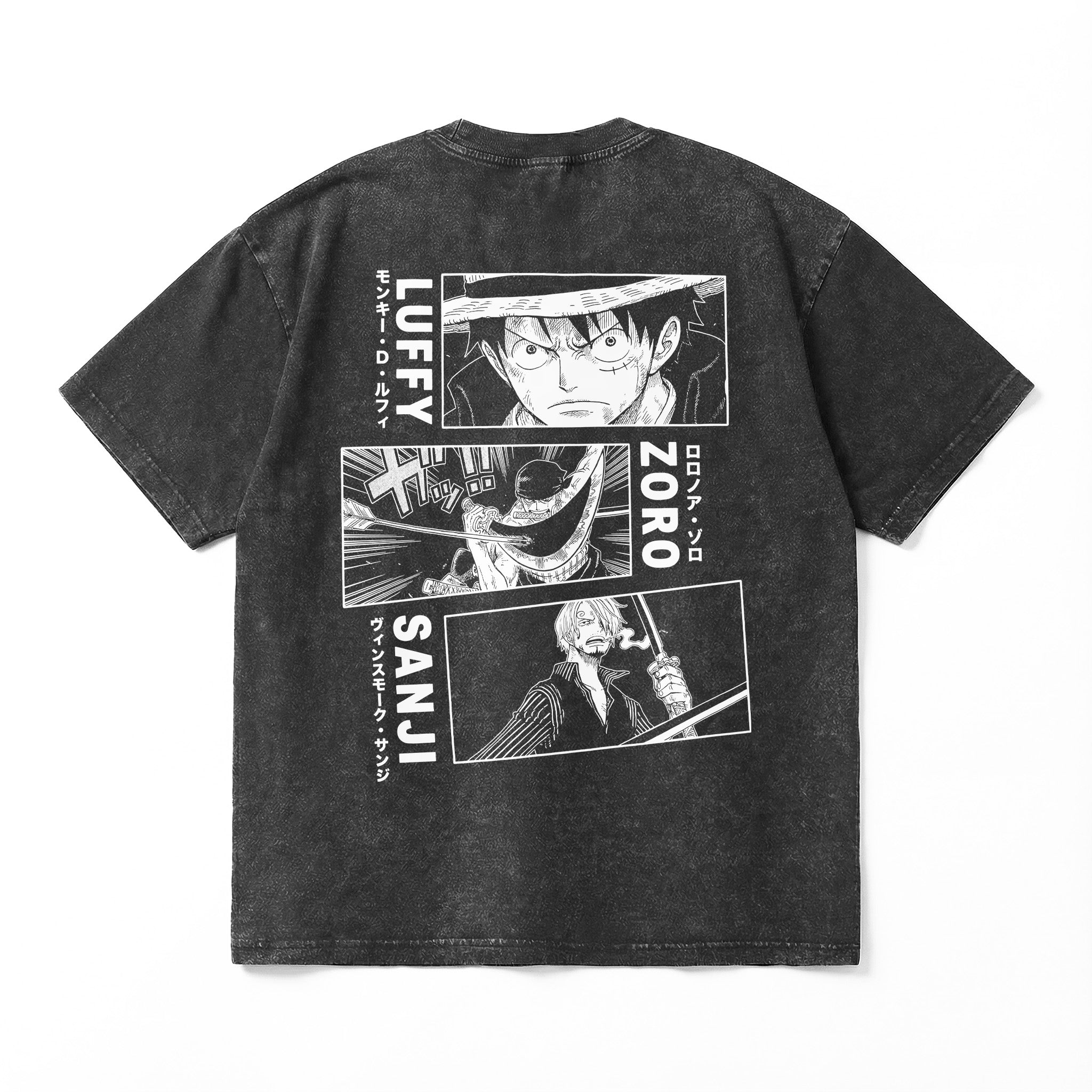 Oversize Shirt - Luffy Zoro Sanji